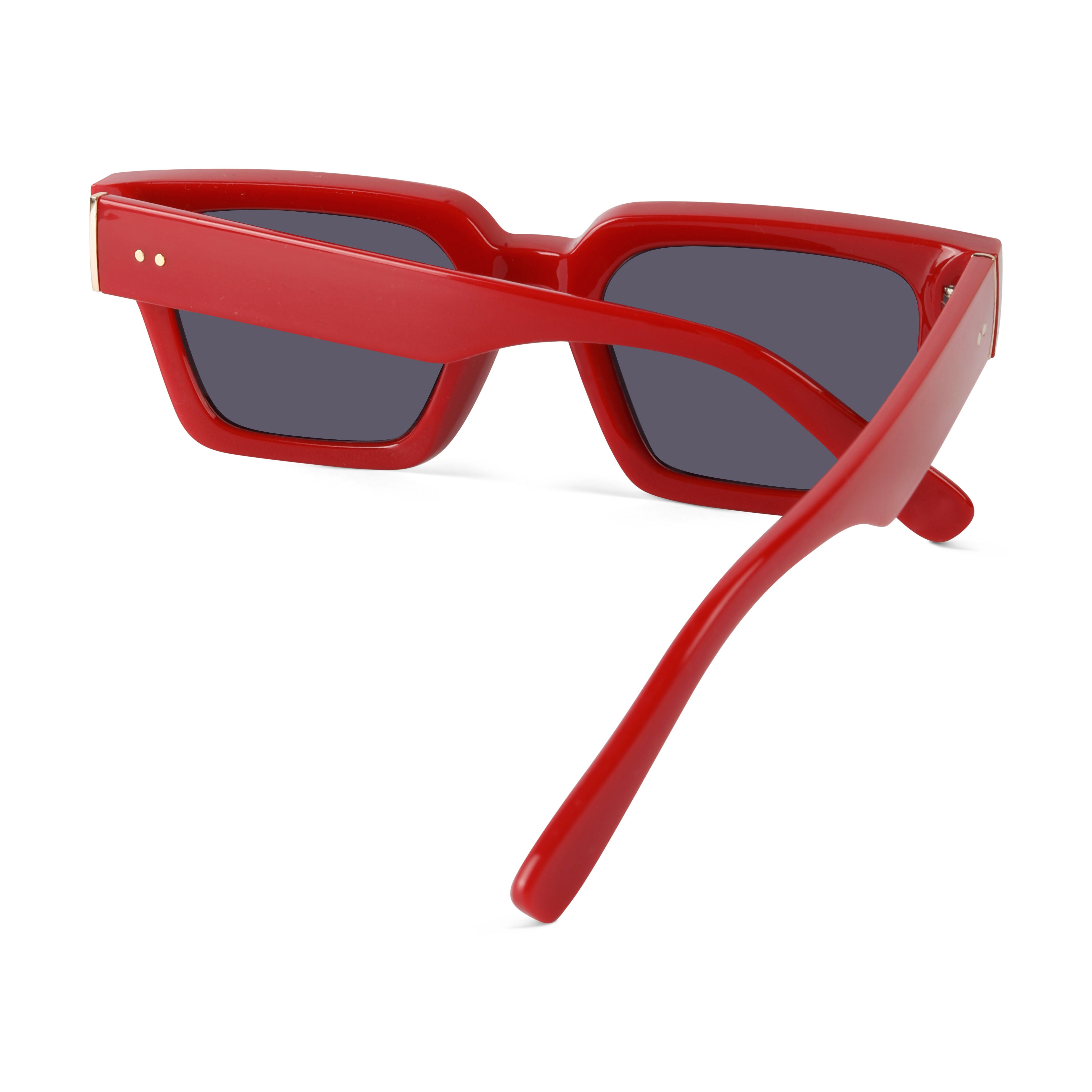 Drex Red Square Sunglasses