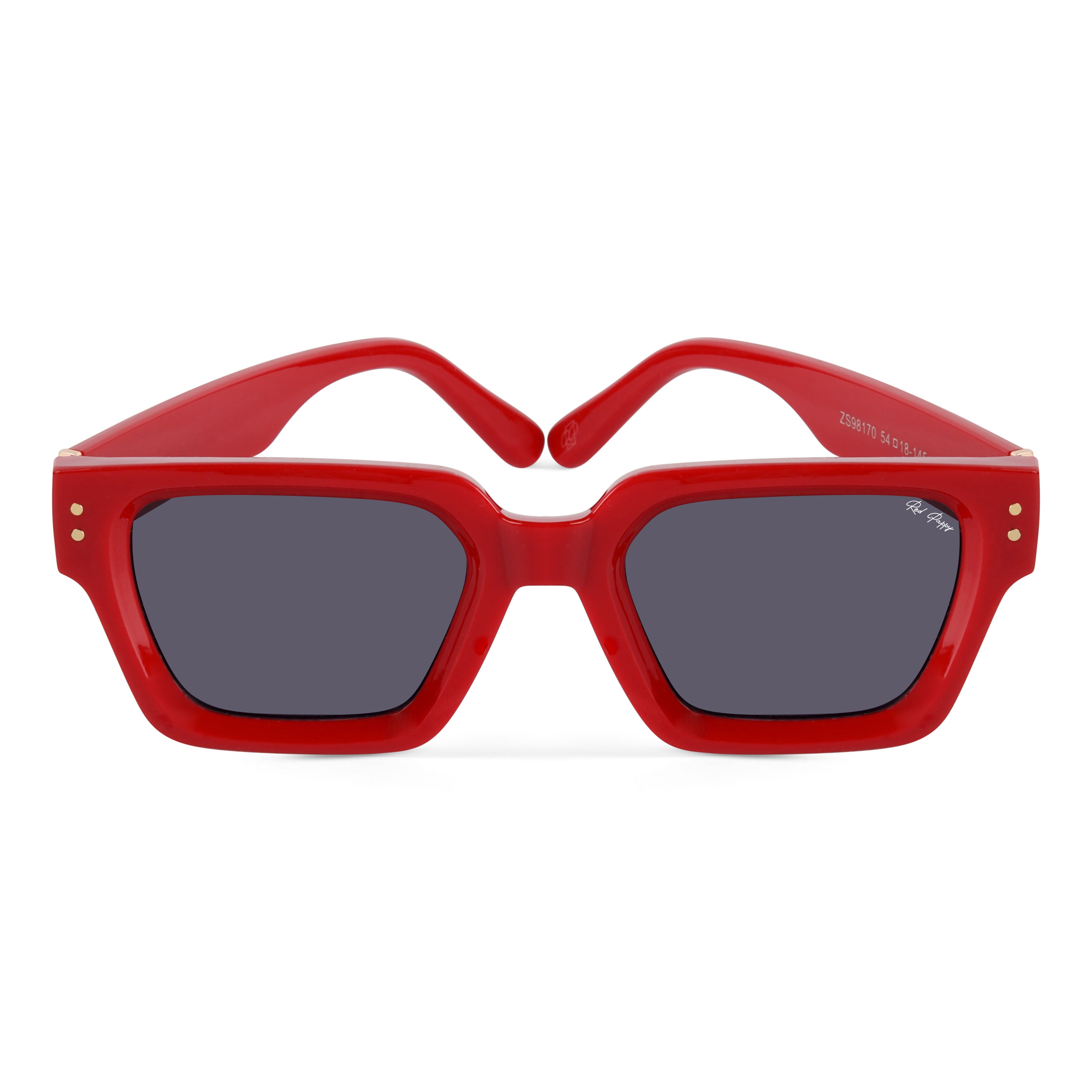 Drex Red Square Sunglasses