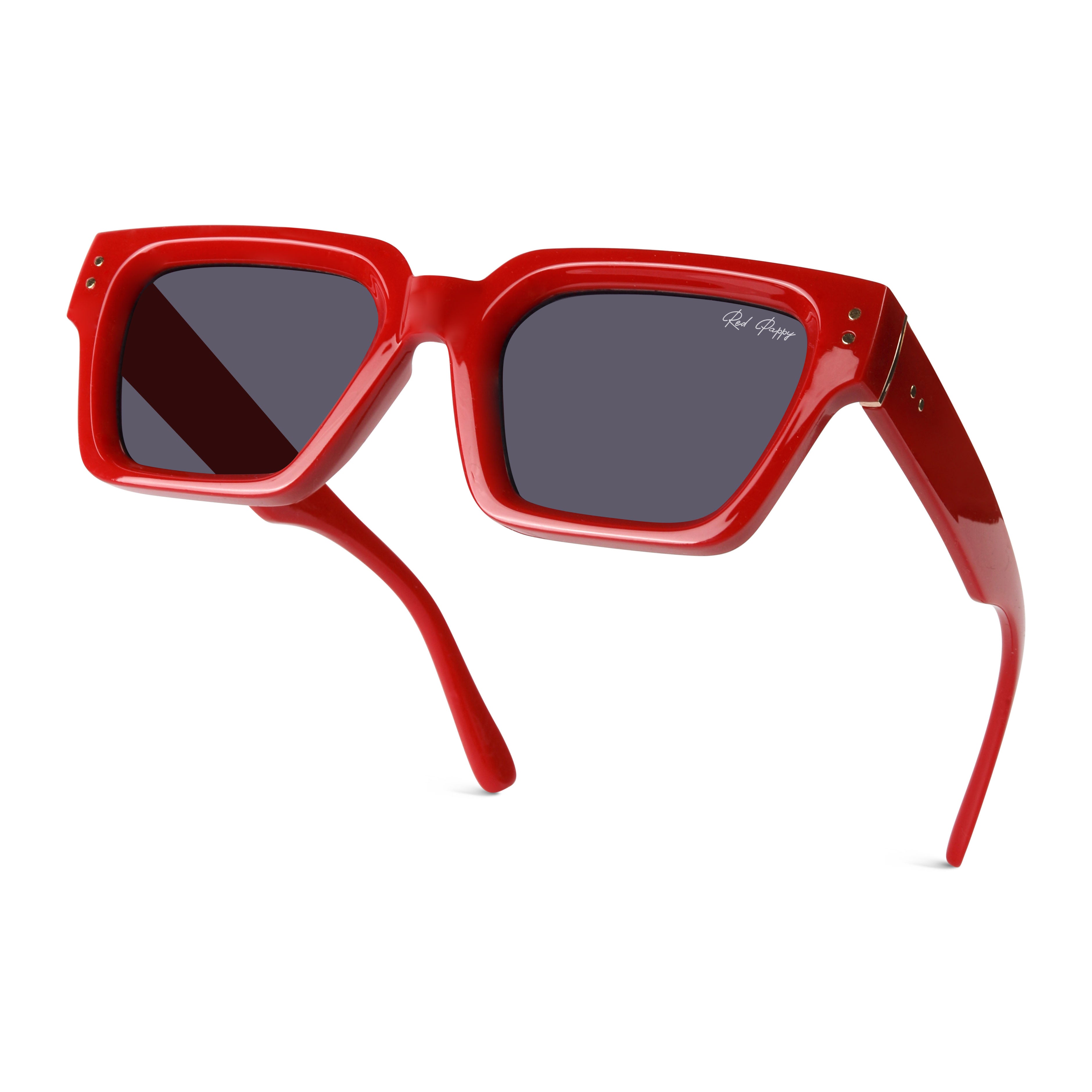 Drex Red Square Sunglasses