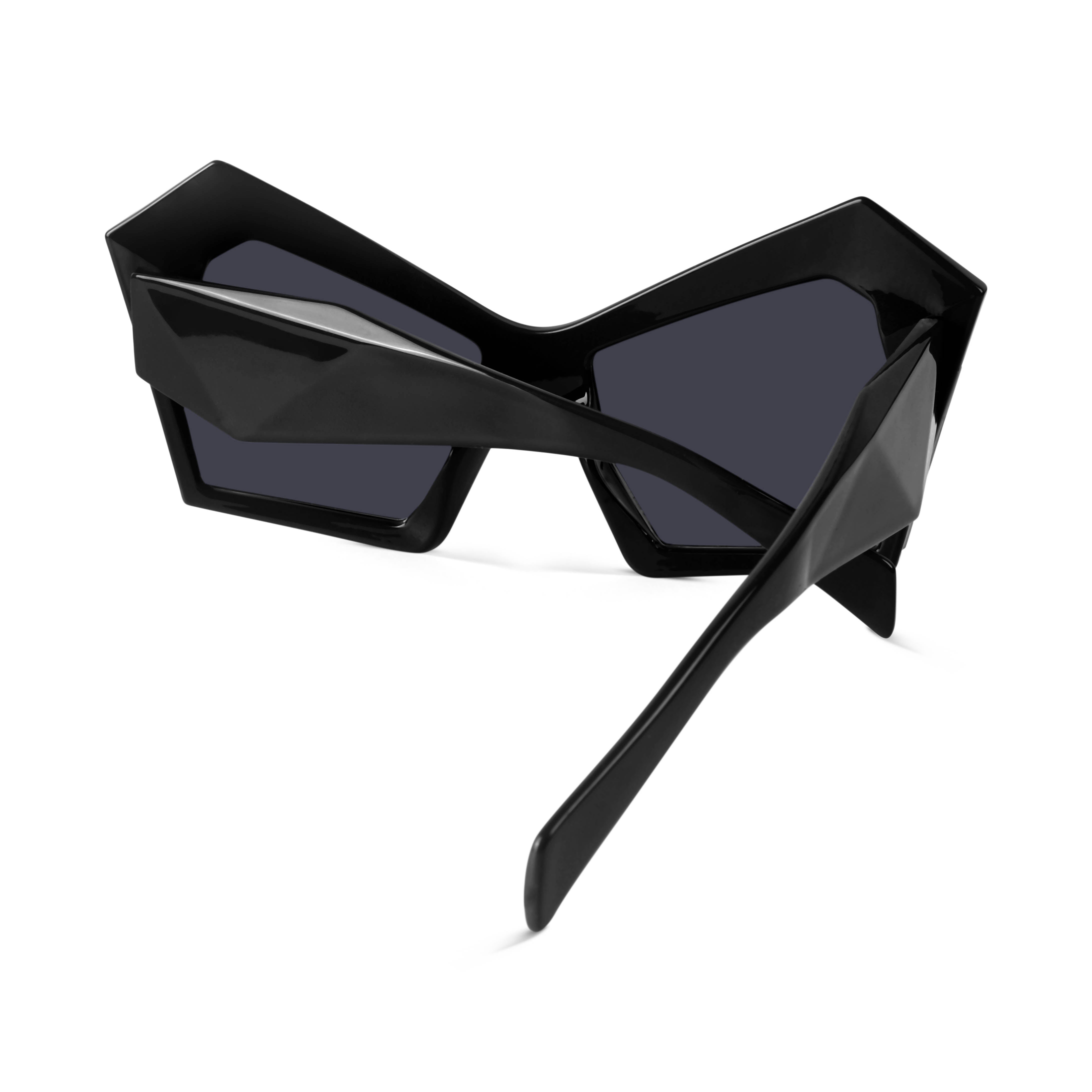 Faye Black Cateye Sunglasses