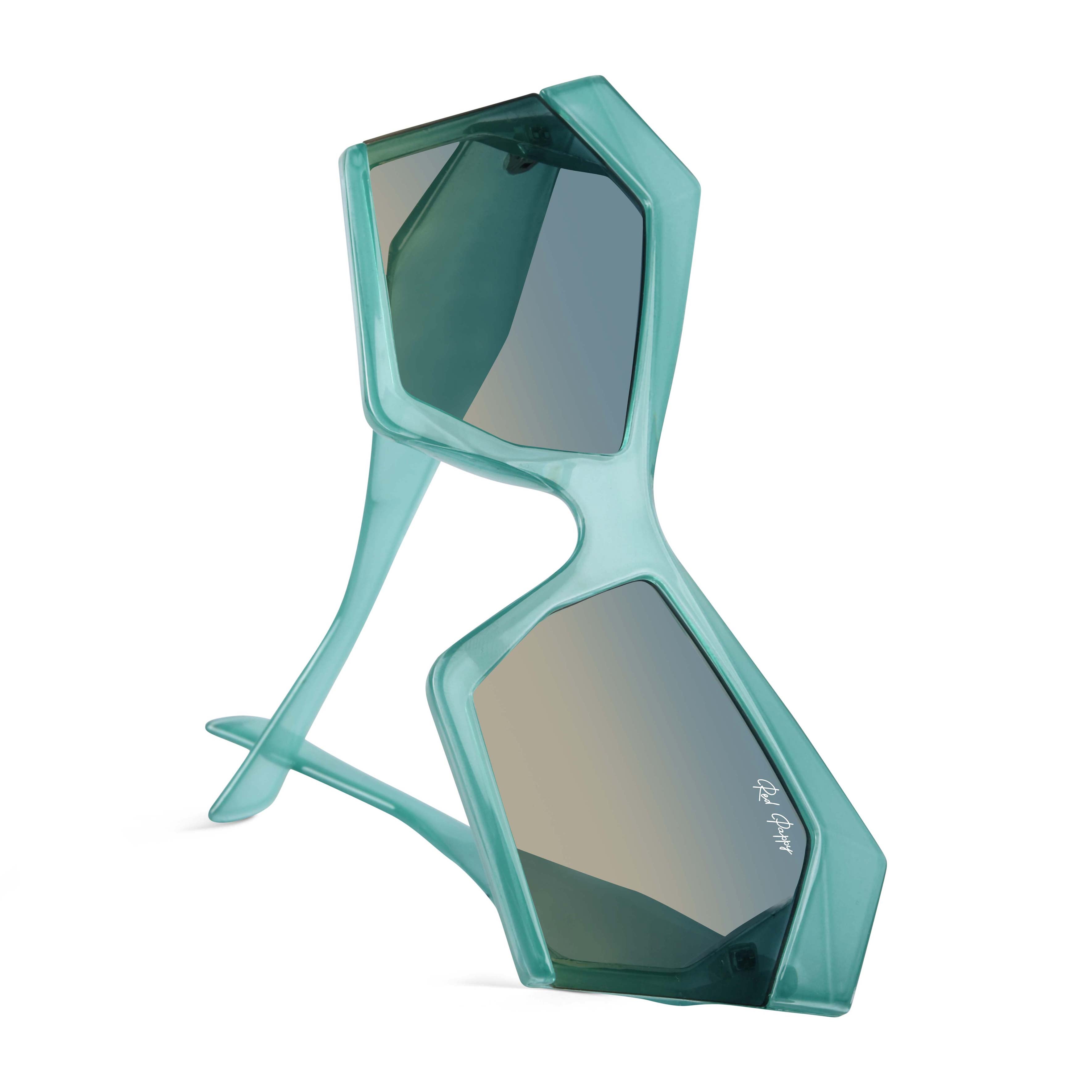 Faye Green Cateye Sunglasses