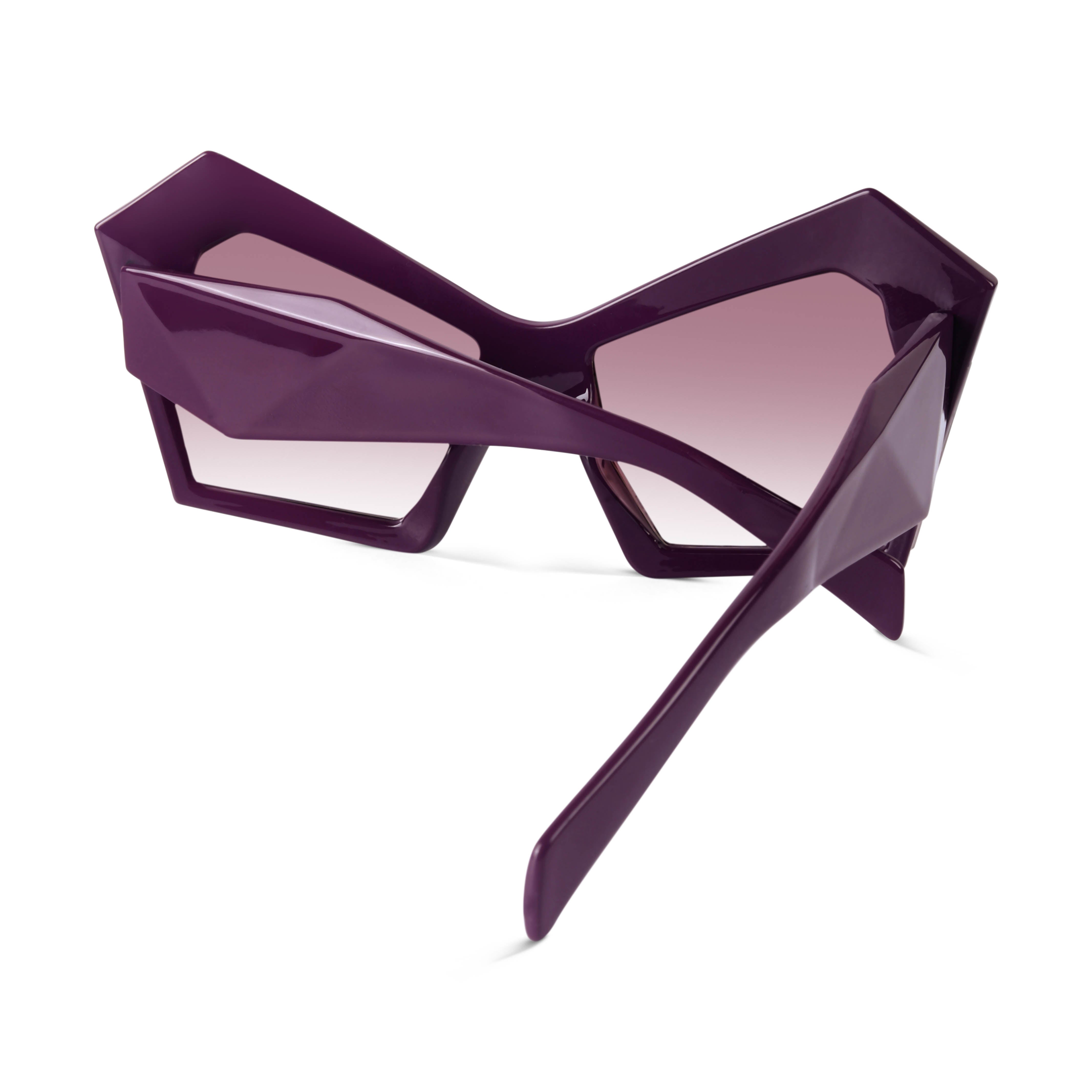 Faye Purple Cateye Sunglasses