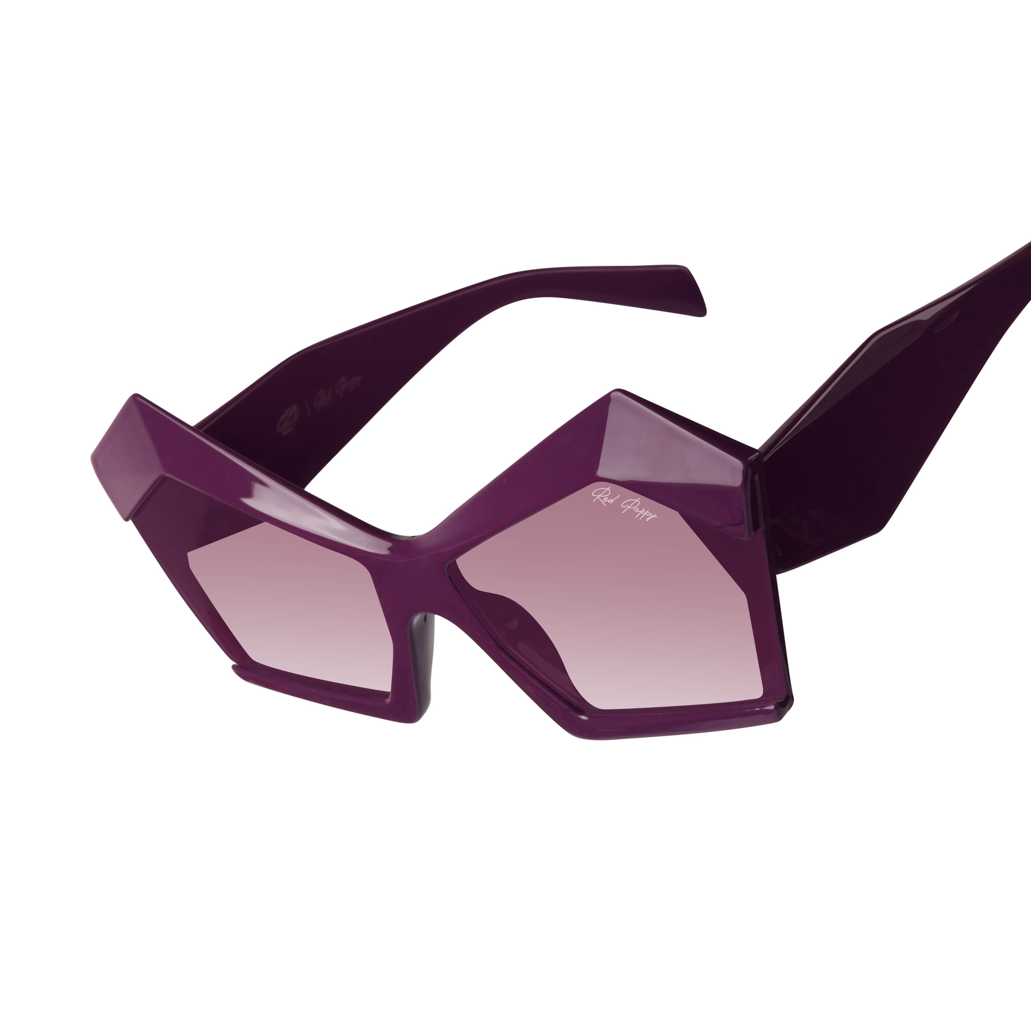 Faye Purple Cateye Sunglasses