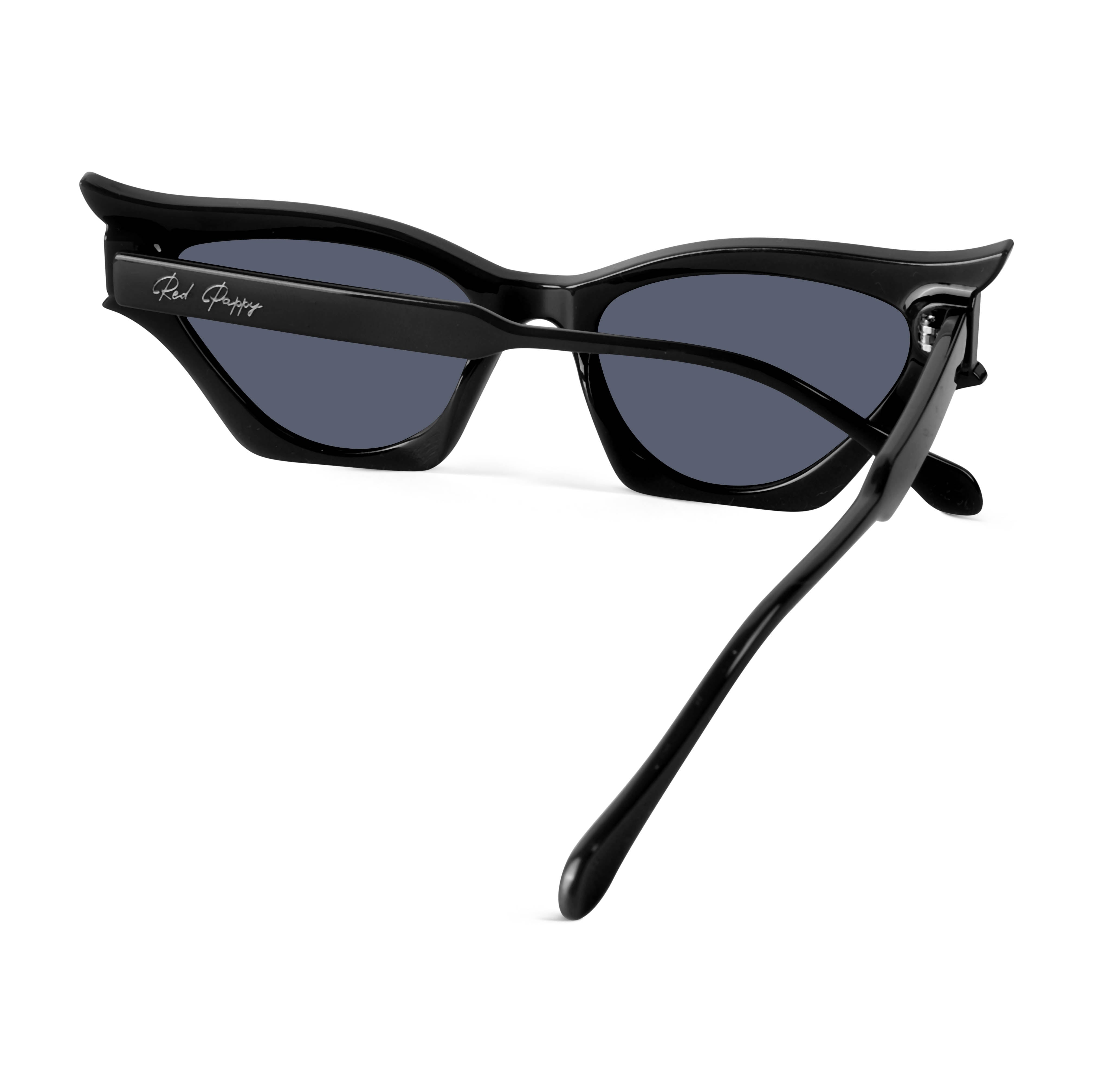 Flauxis Black Cateye Sunglasses