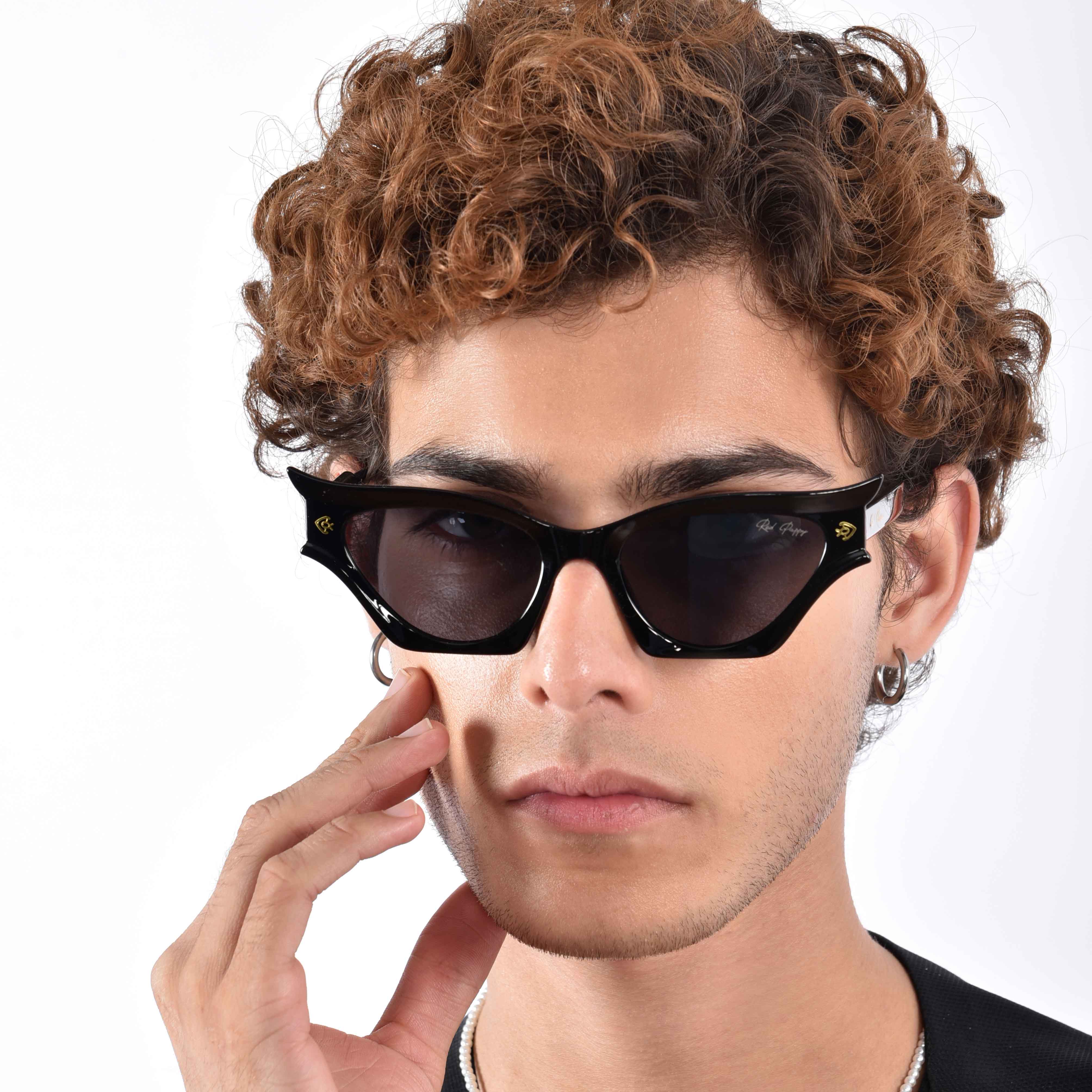 Flauxis Black Cateye Sunglasses