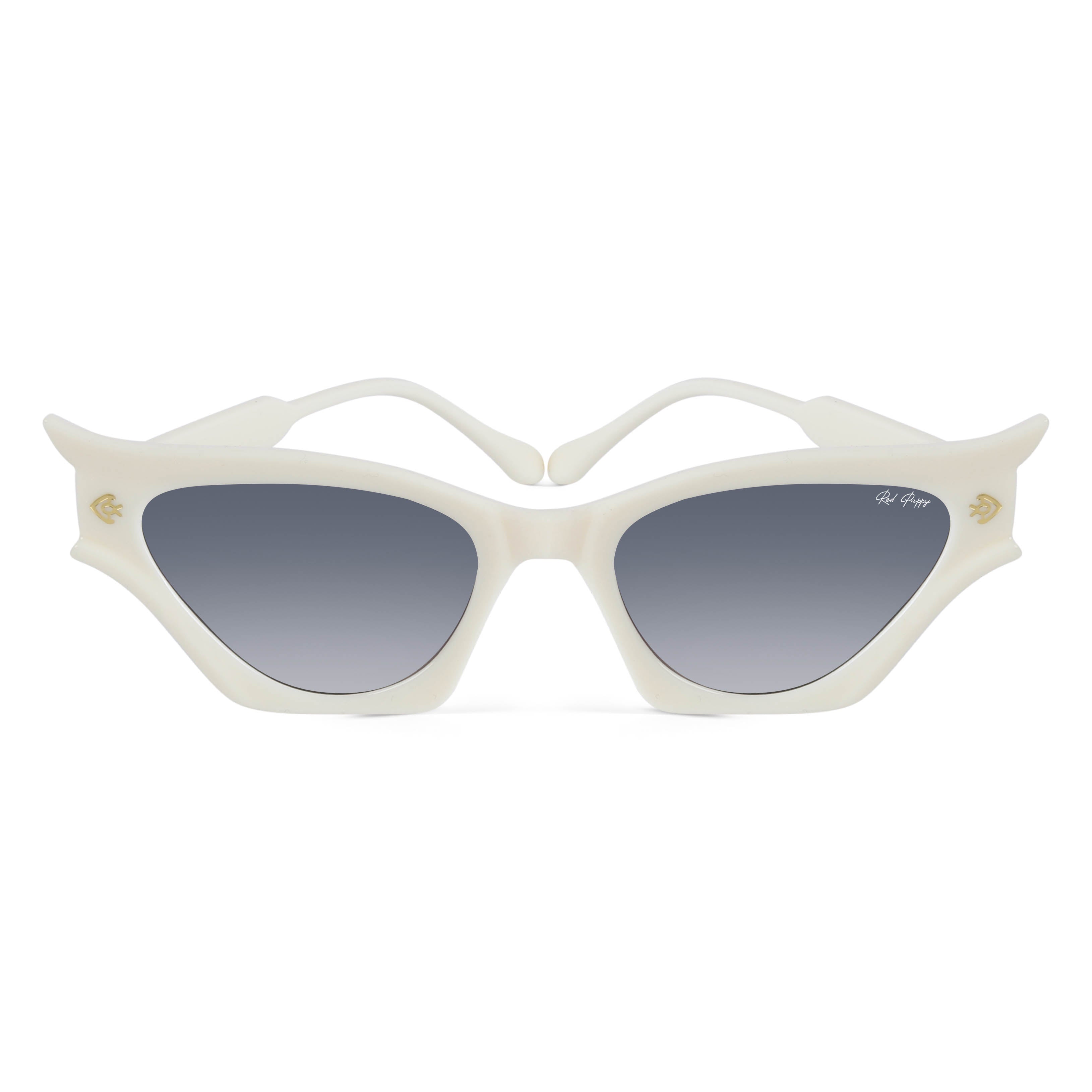 Flauxis Cream Cateye Sunglasses