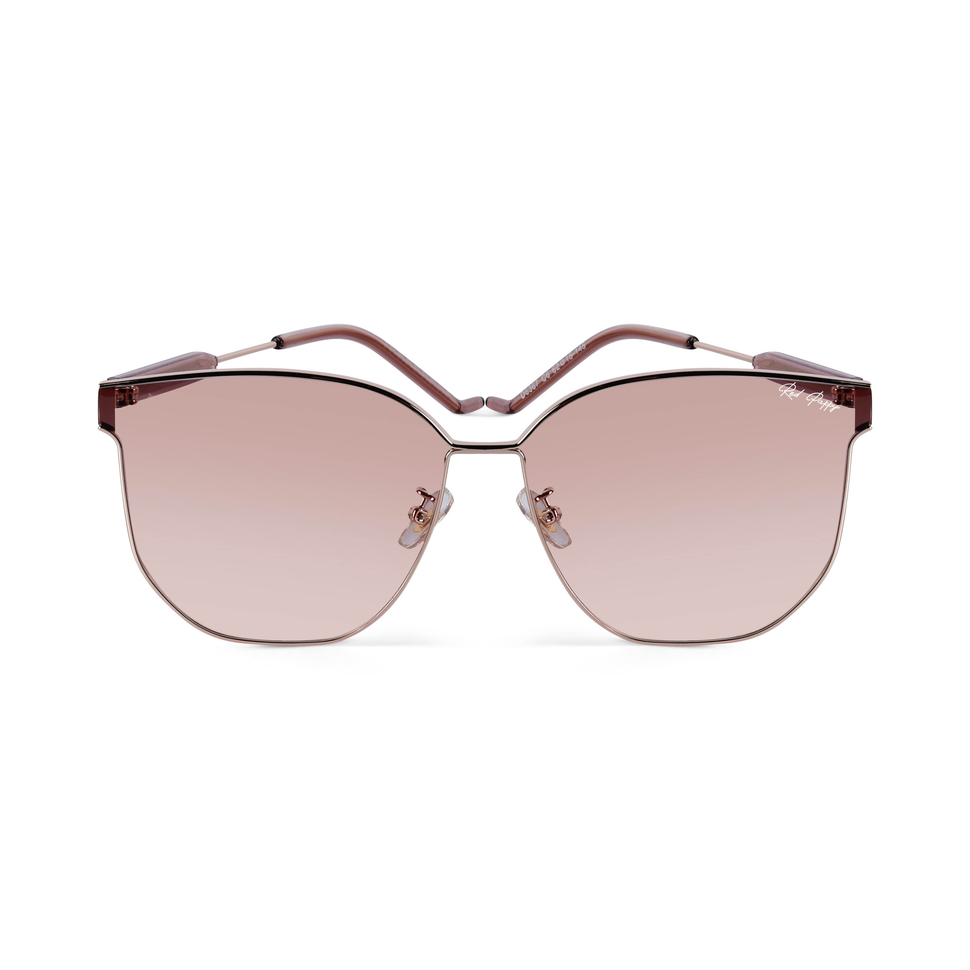 Galadorn Rose Gold Oversized Sunglasses