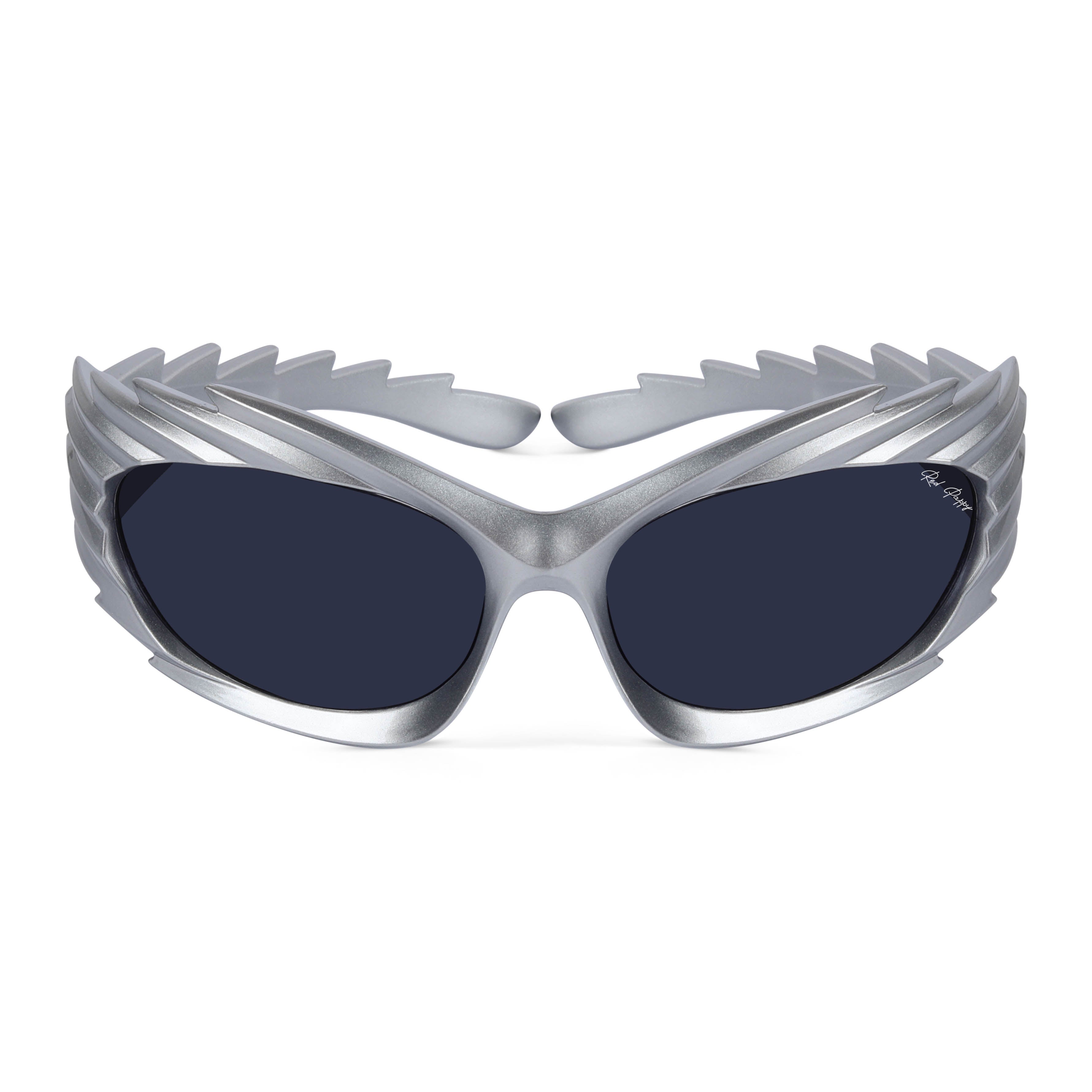 Glisune Blue Rectangle Sunglasses