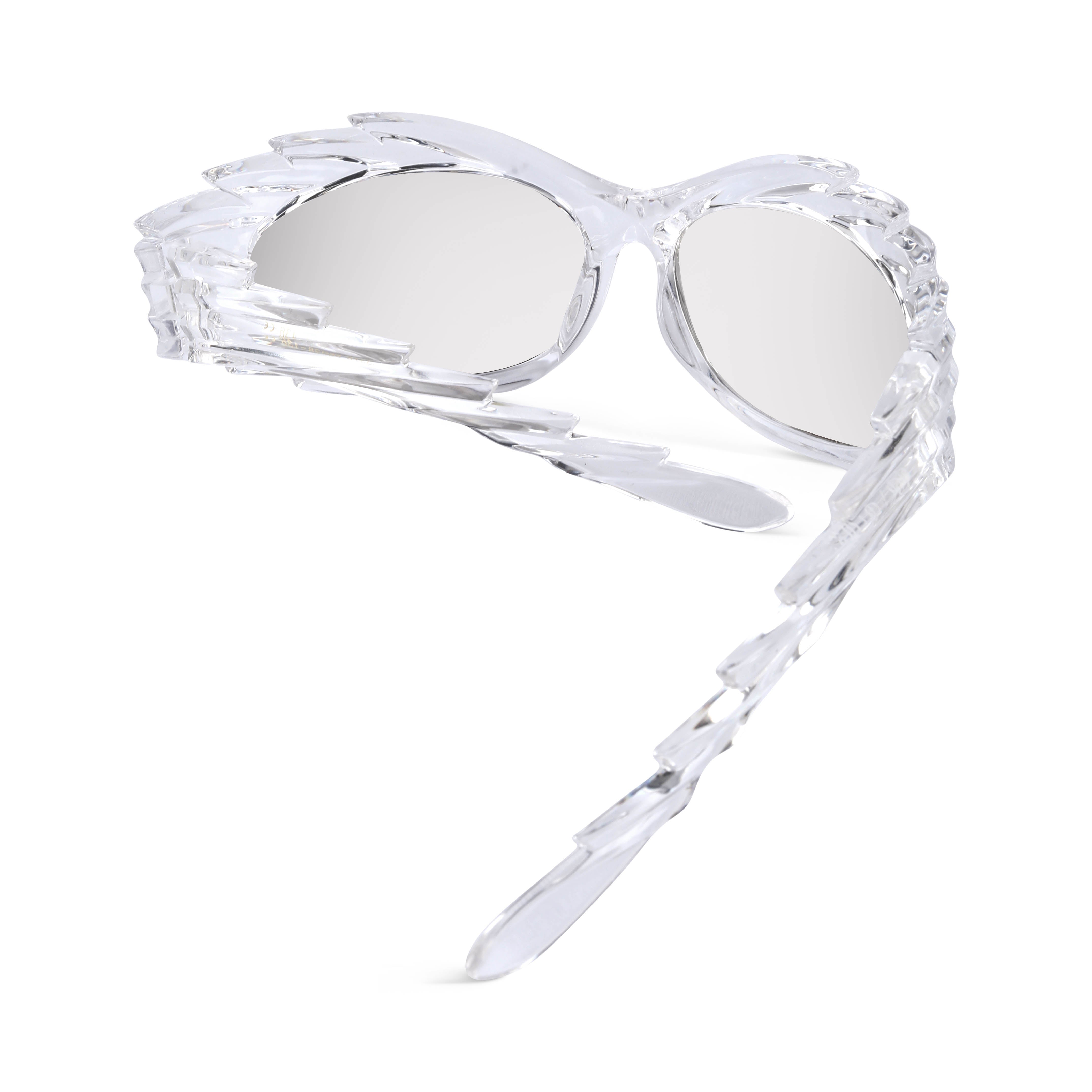 Glisune Transparent Rectangle Sunglasses