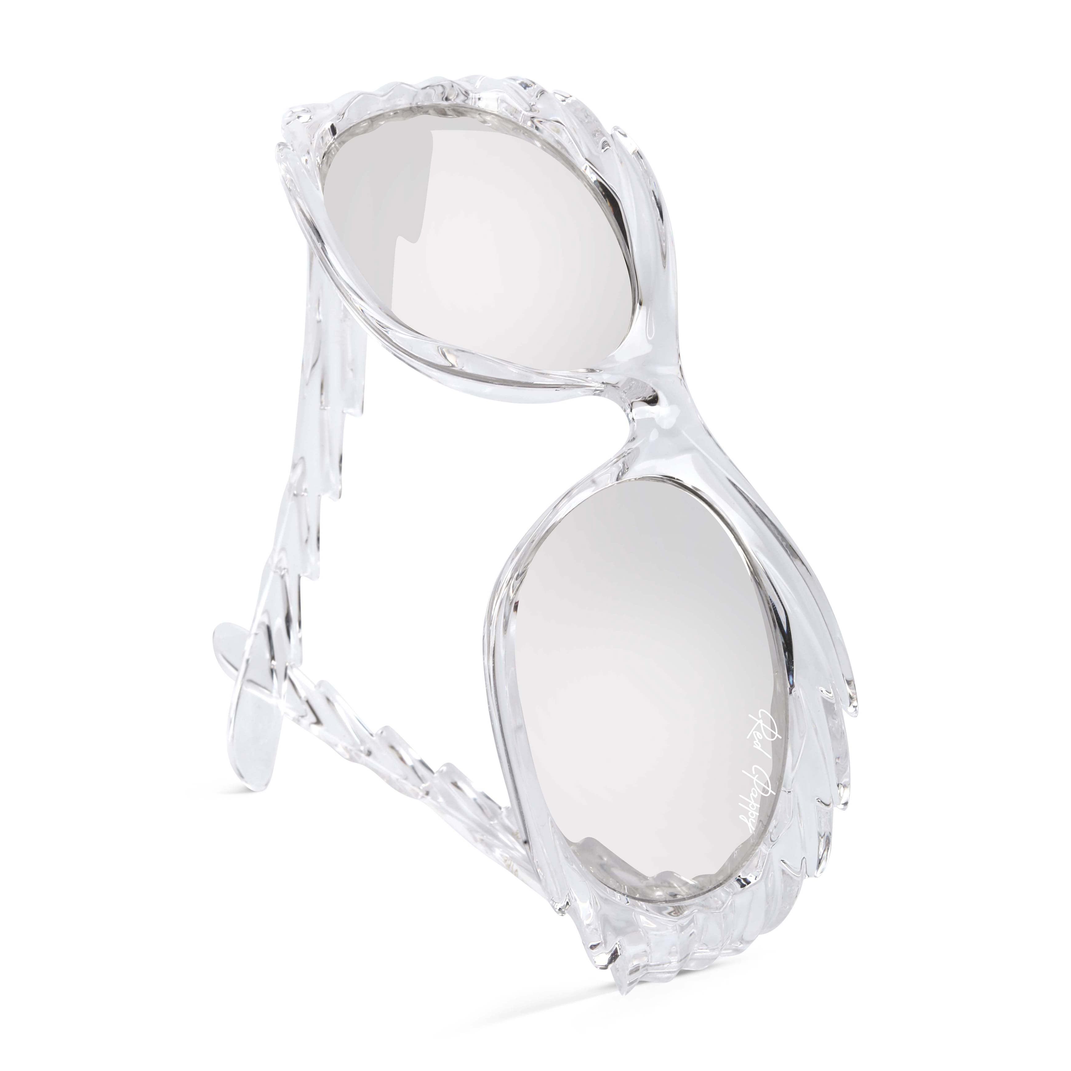 Glisune Transparent Rectangle Sunglasses