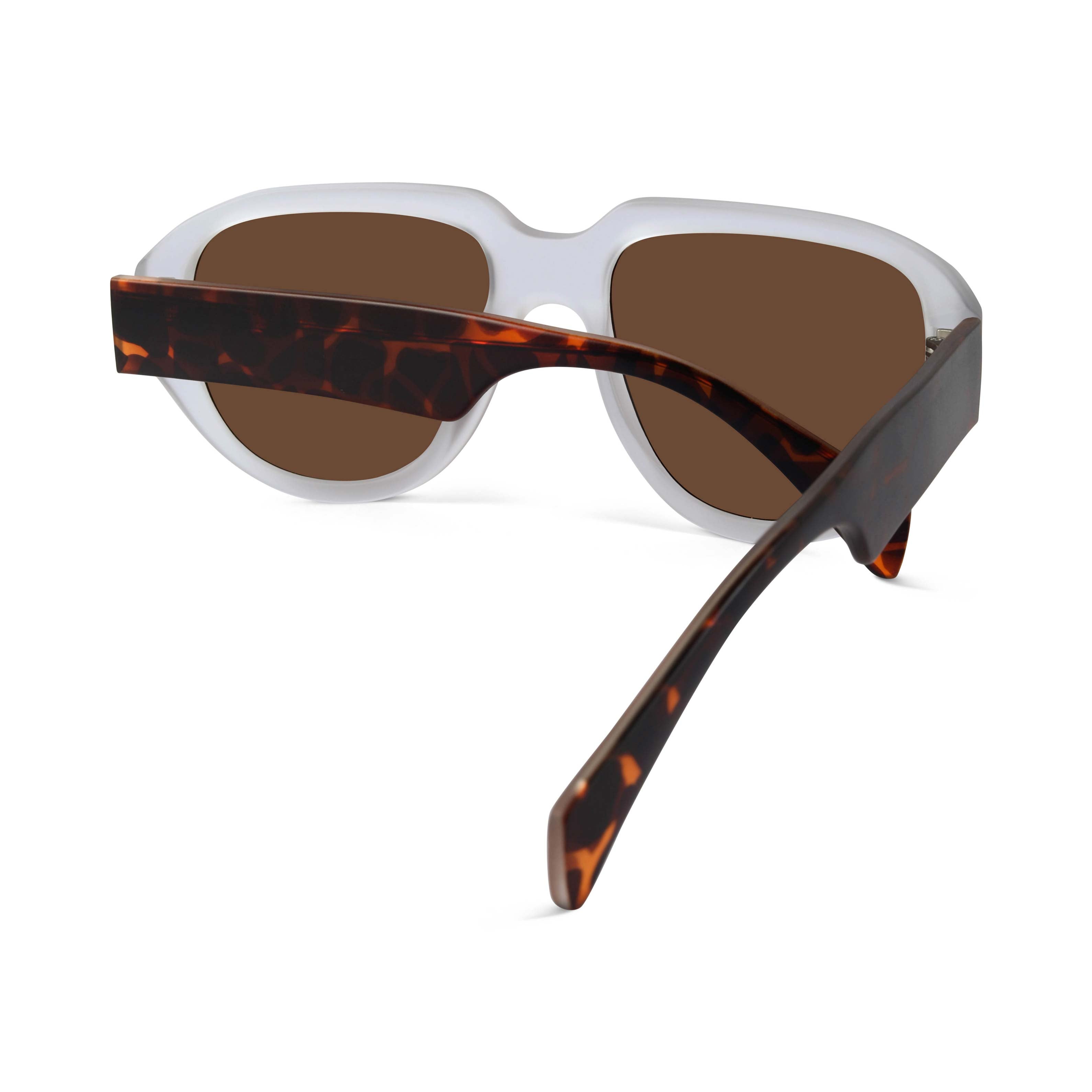 Lumivista Translucent Oversized Sunglasses