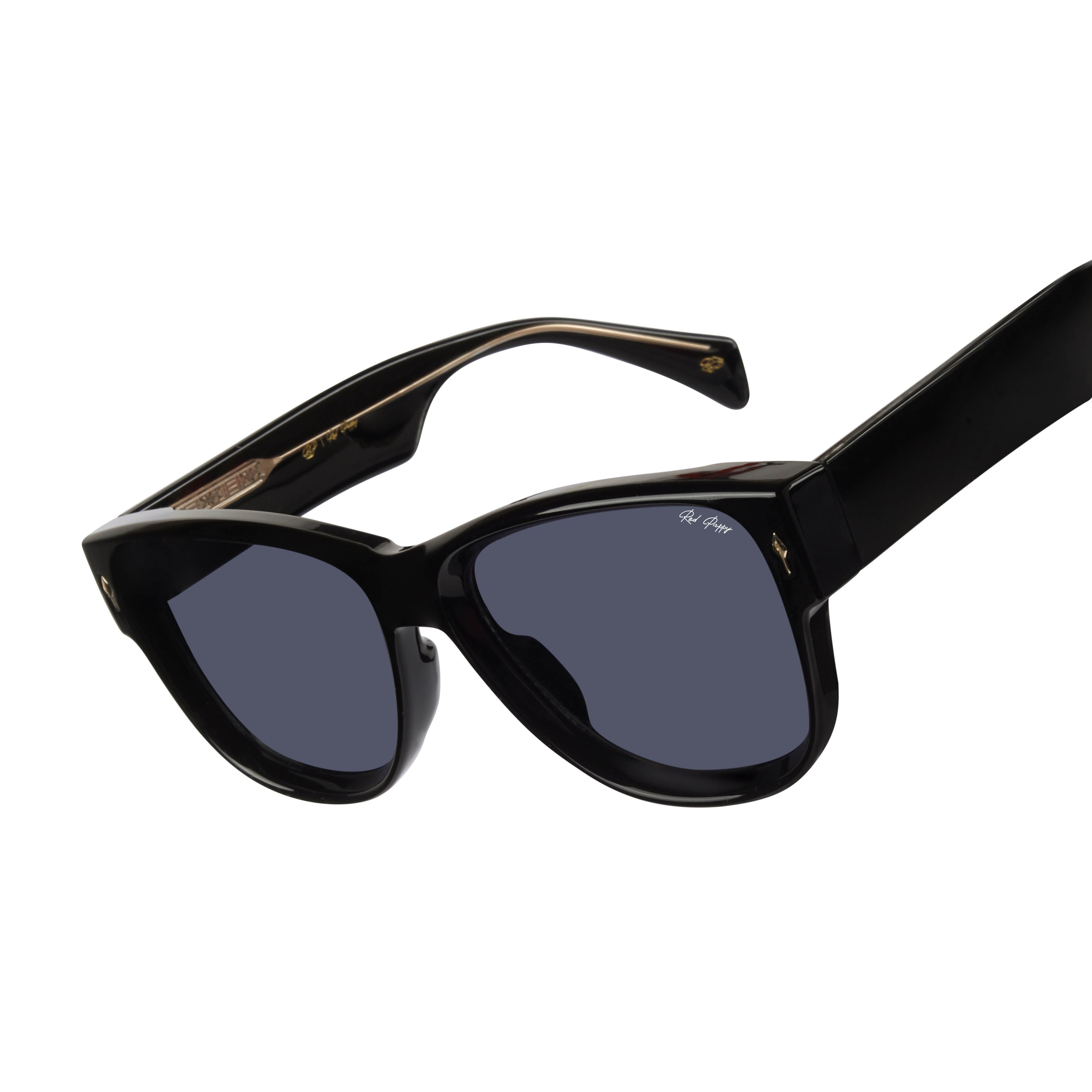 Majesty Black Wayfarer Sunglasses