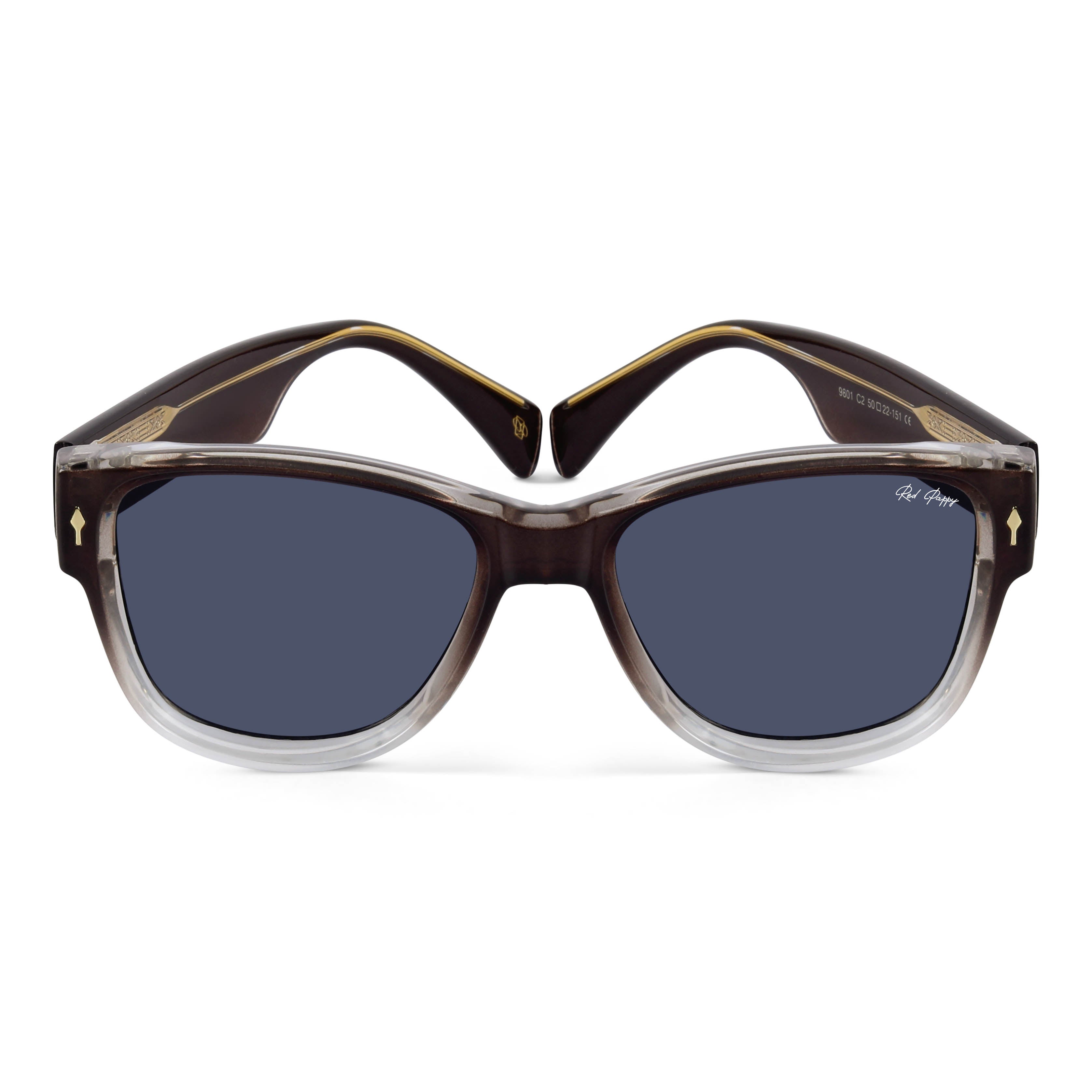 Majesty Grey Wayfarer Sunglasses