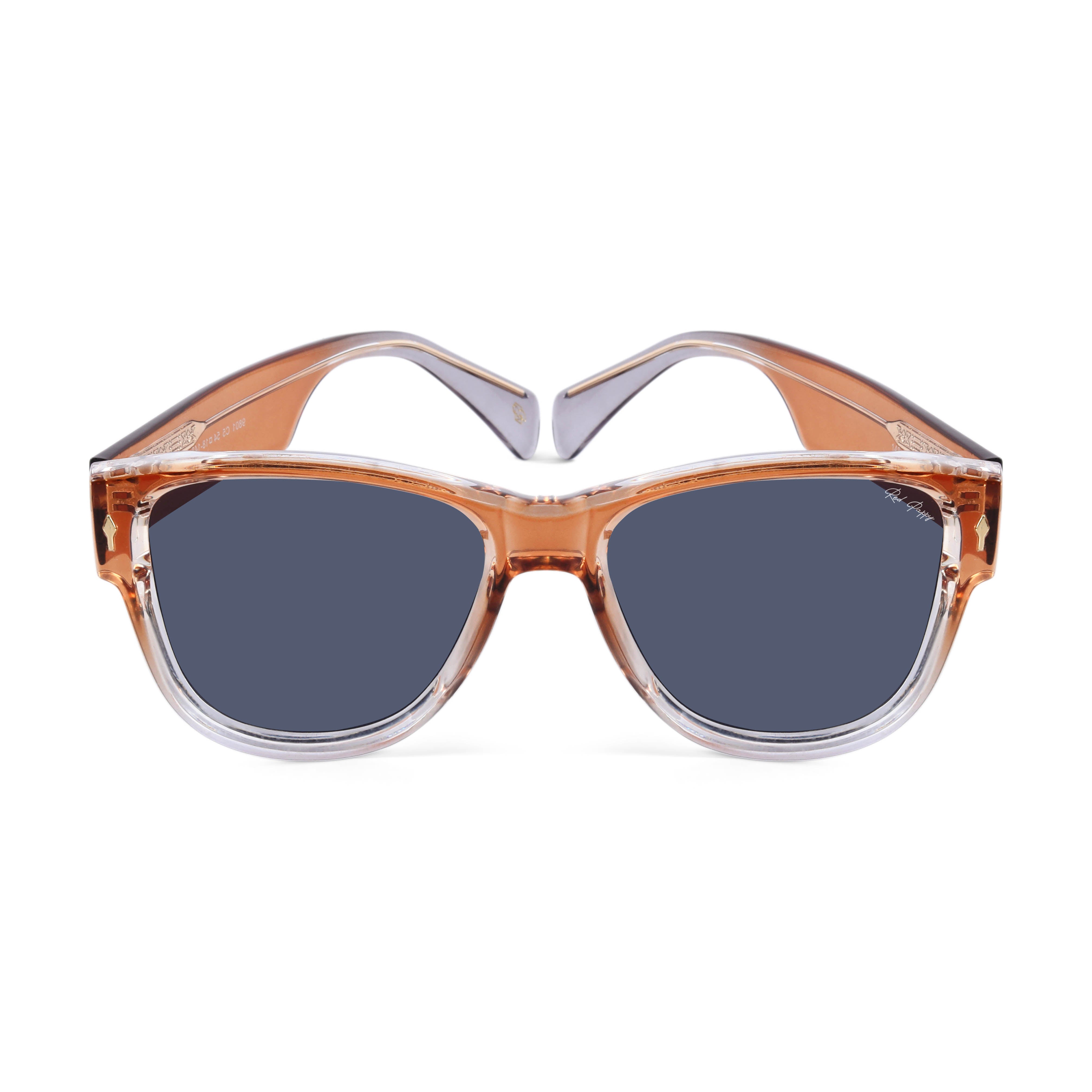 Majesty Orange Wayfarer Sunglasses