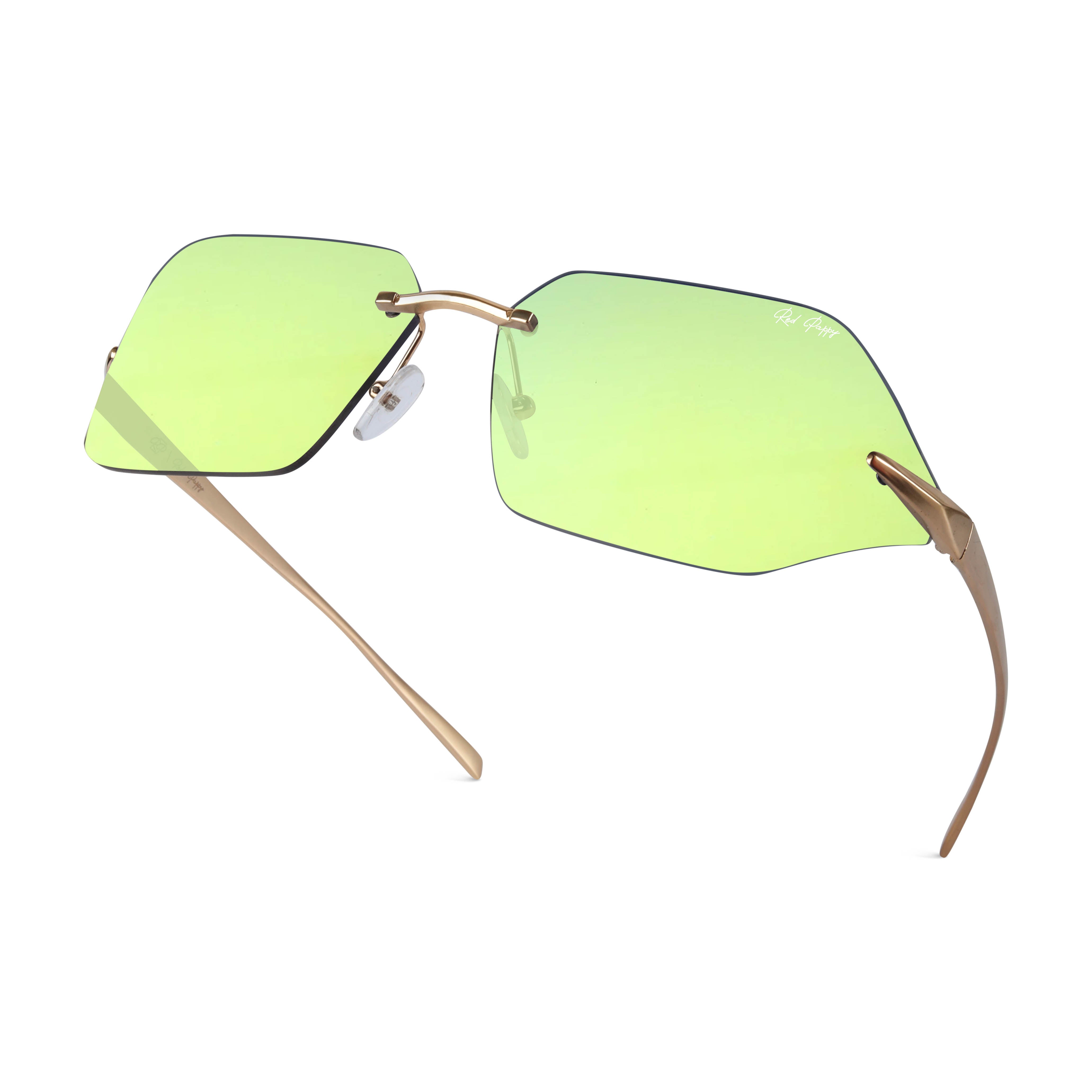 Mirage Mirror Rectangle Sunglasses