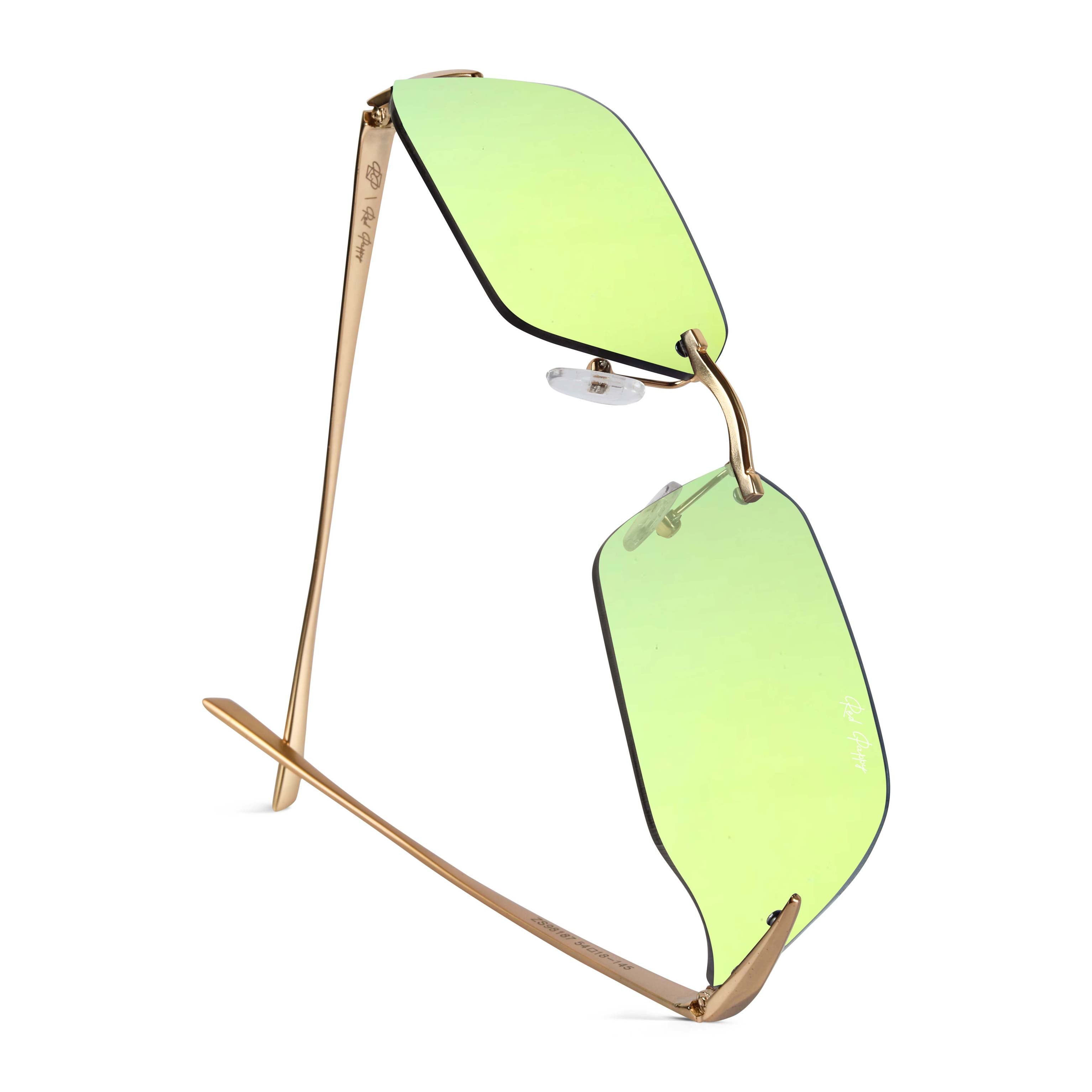 Mirage Mirror Rectangle Sunglasses