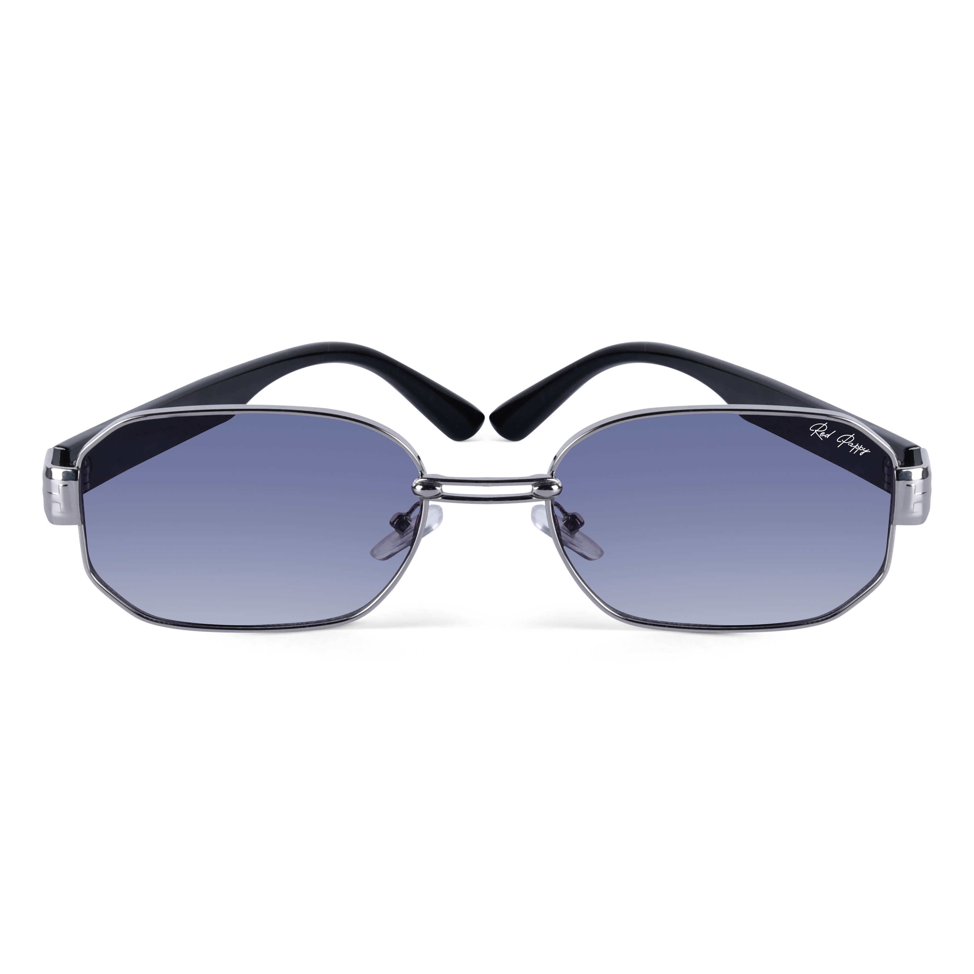 Noctis Black Rectangle Sunglasses