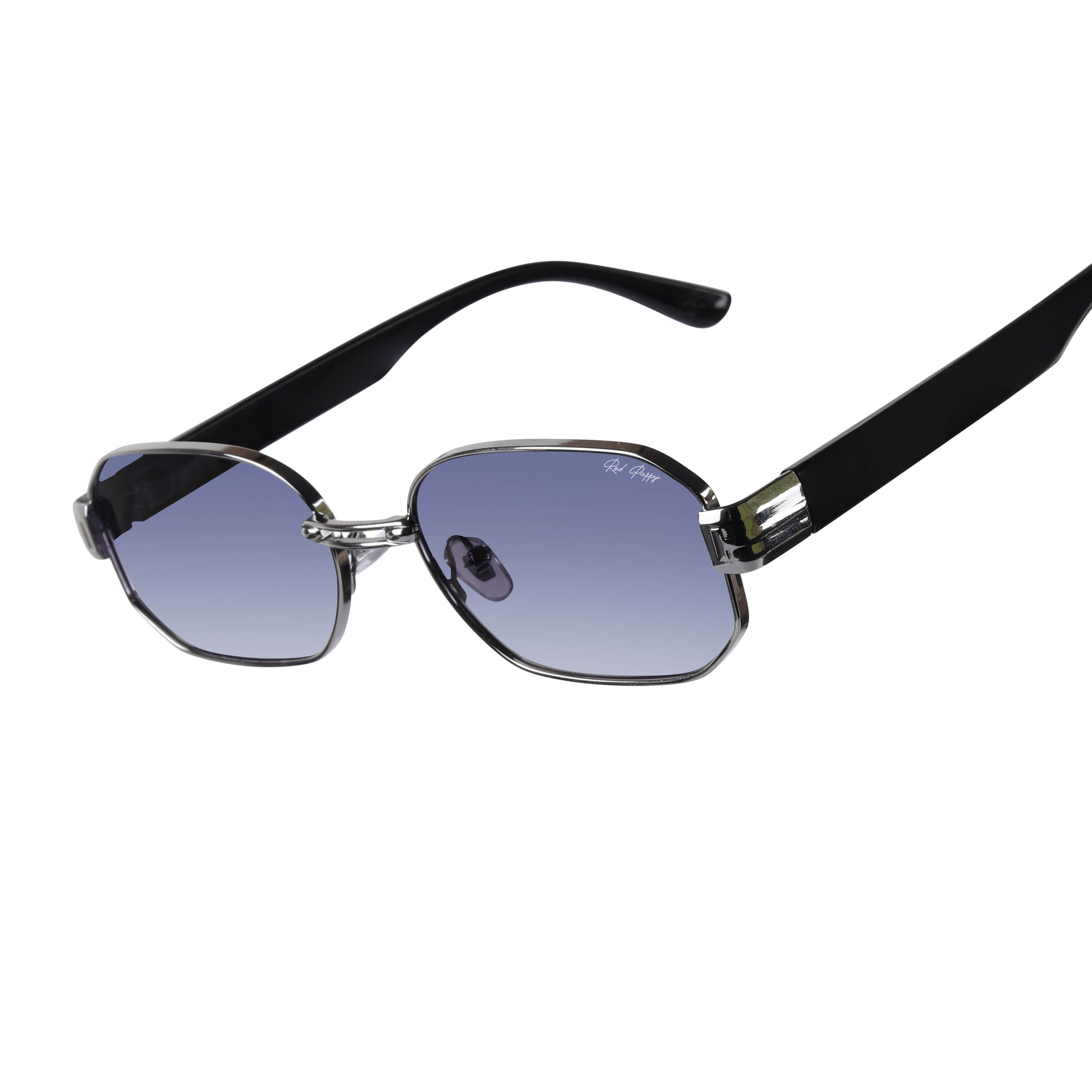 Noctis Black Rectangle Sunglasses