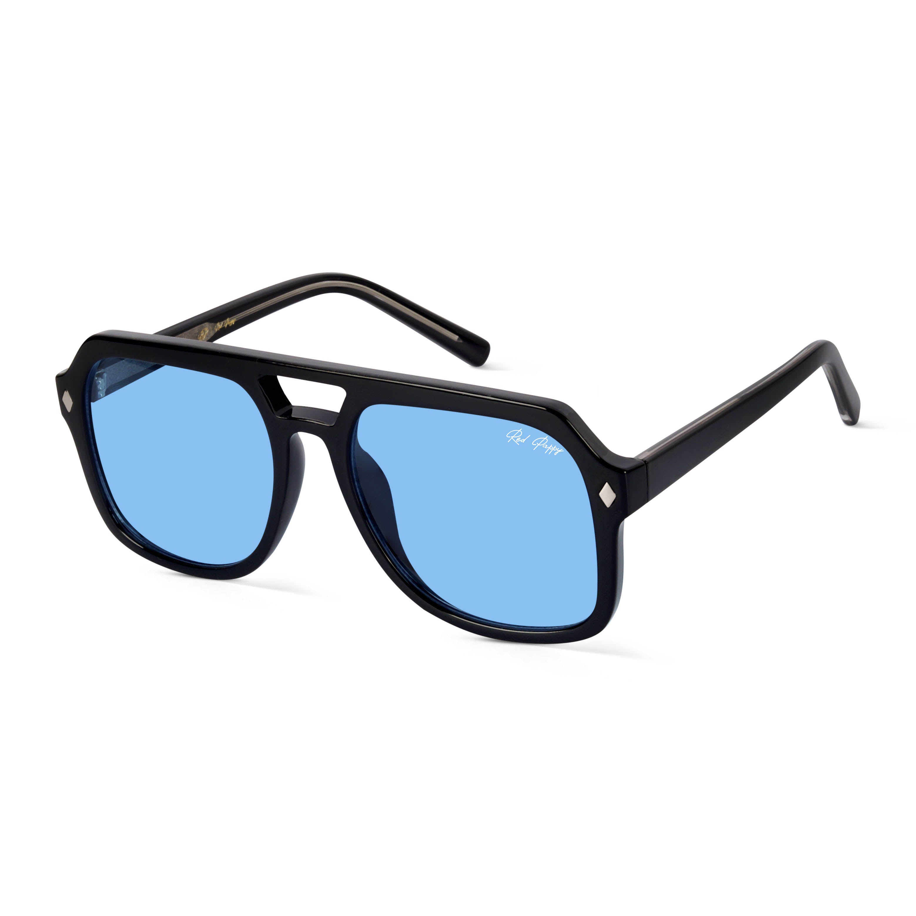 Pyre Blue Aviator Sunglasses