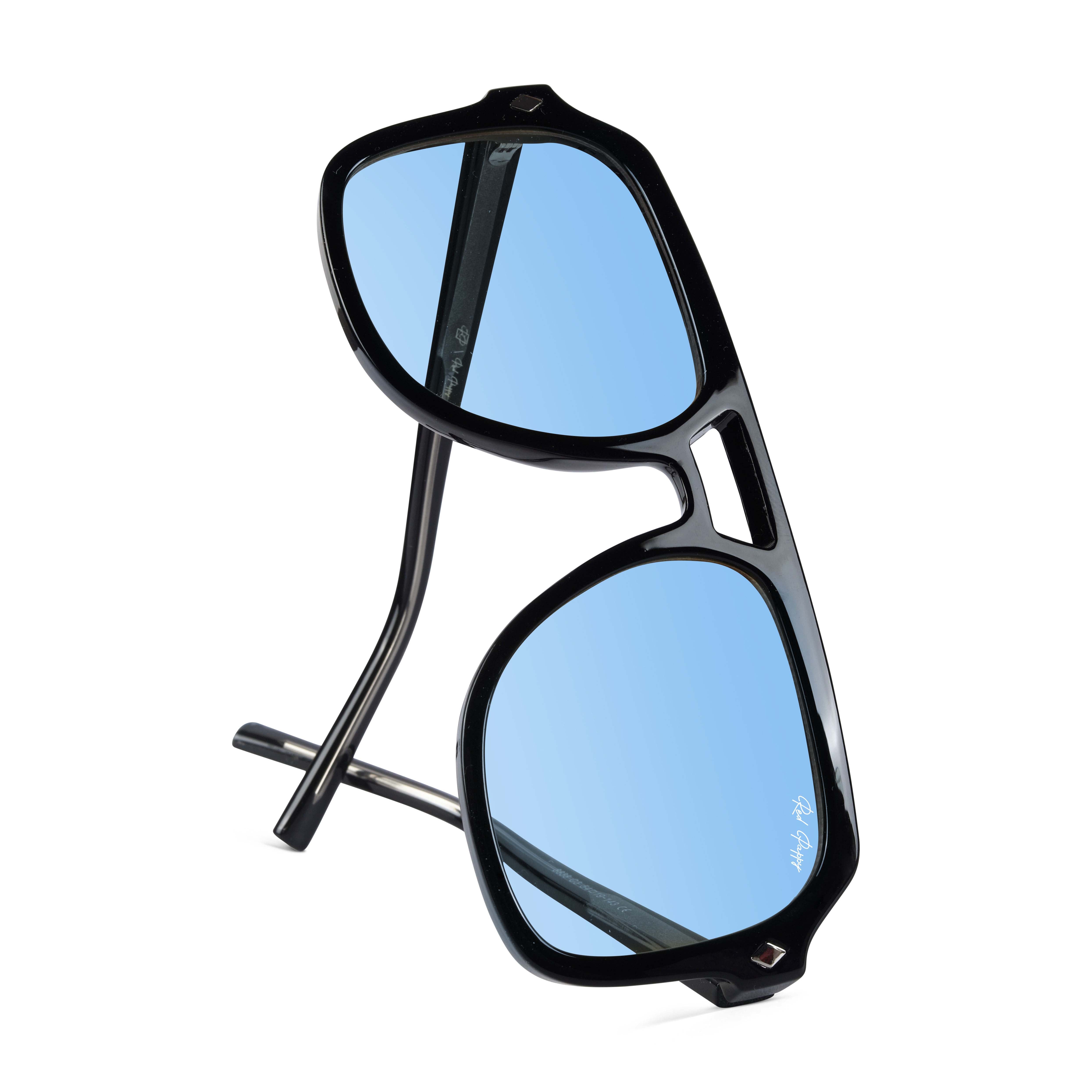 Pyre Blue Aviator Sunglasses