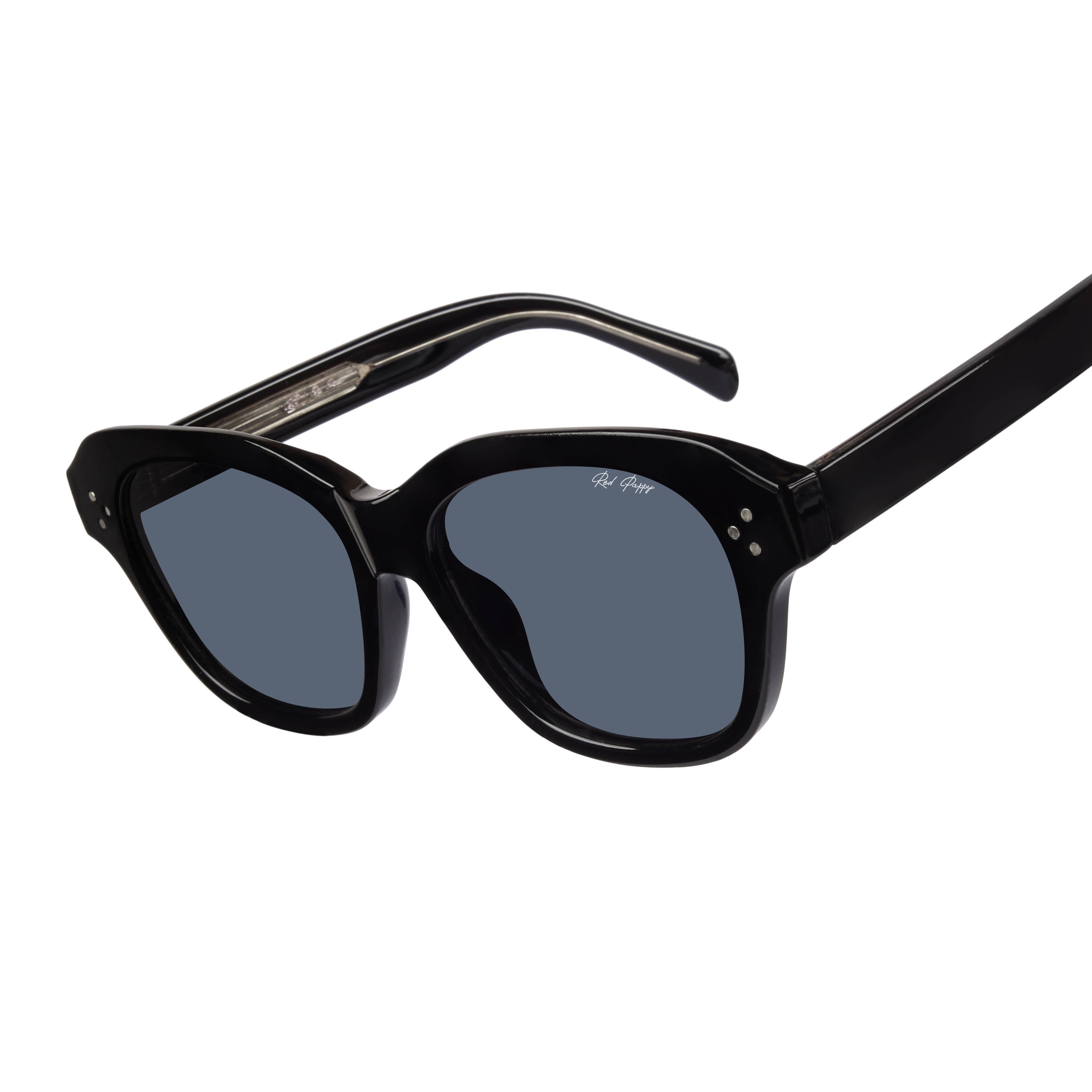 Rayvion Black Square Sunglasses