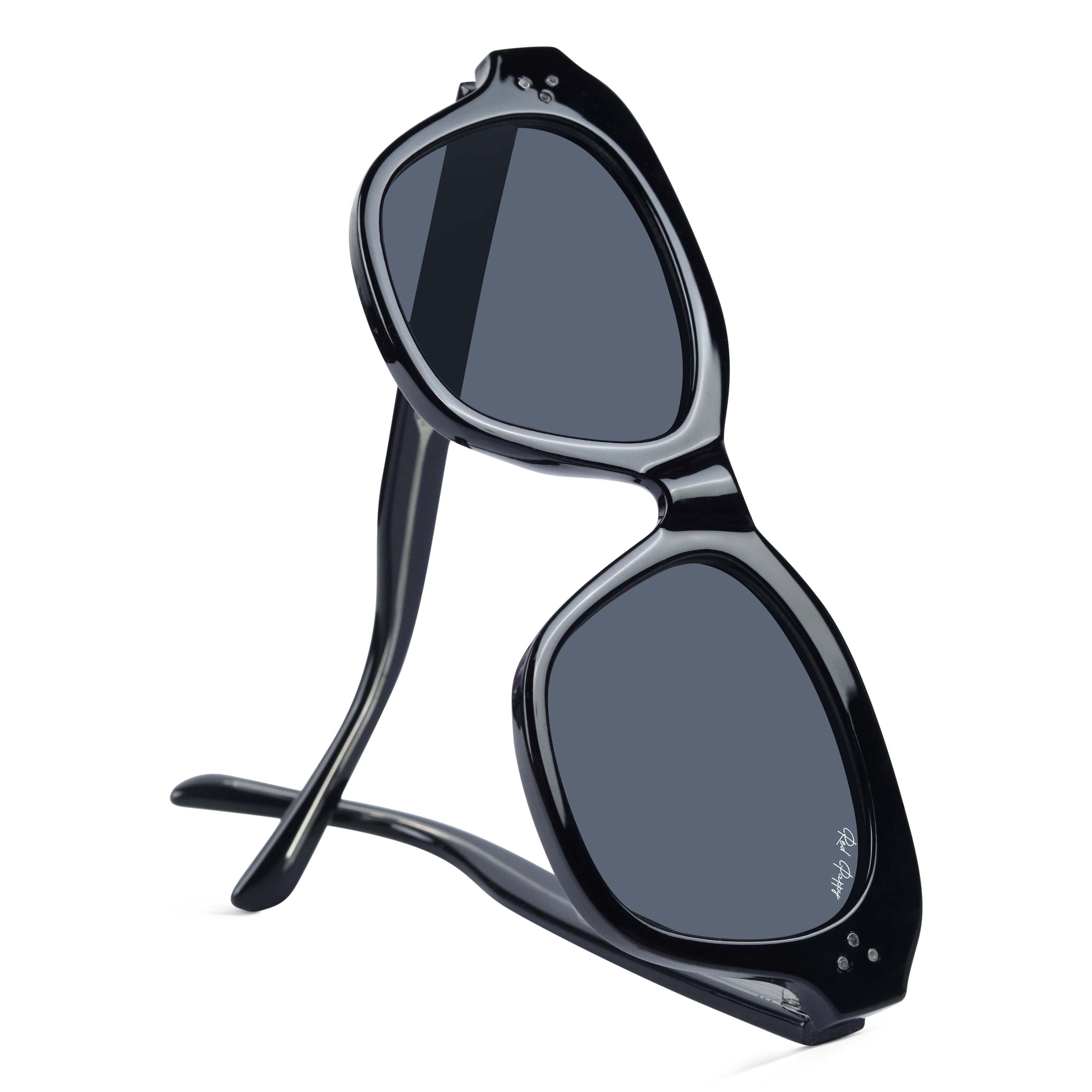 Rayvion Black Square Sunglasses