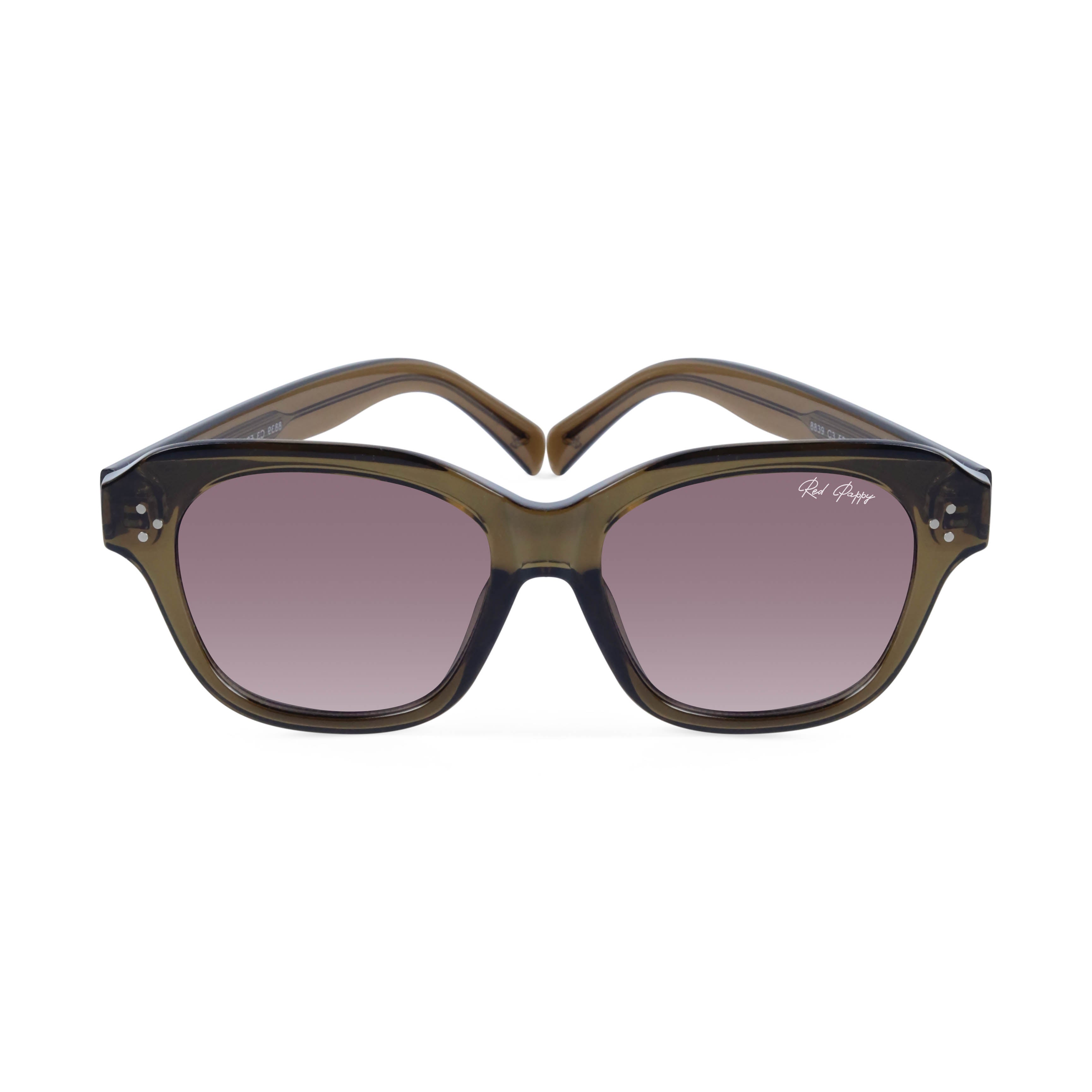 Rayvion Purple Square Sunglasses