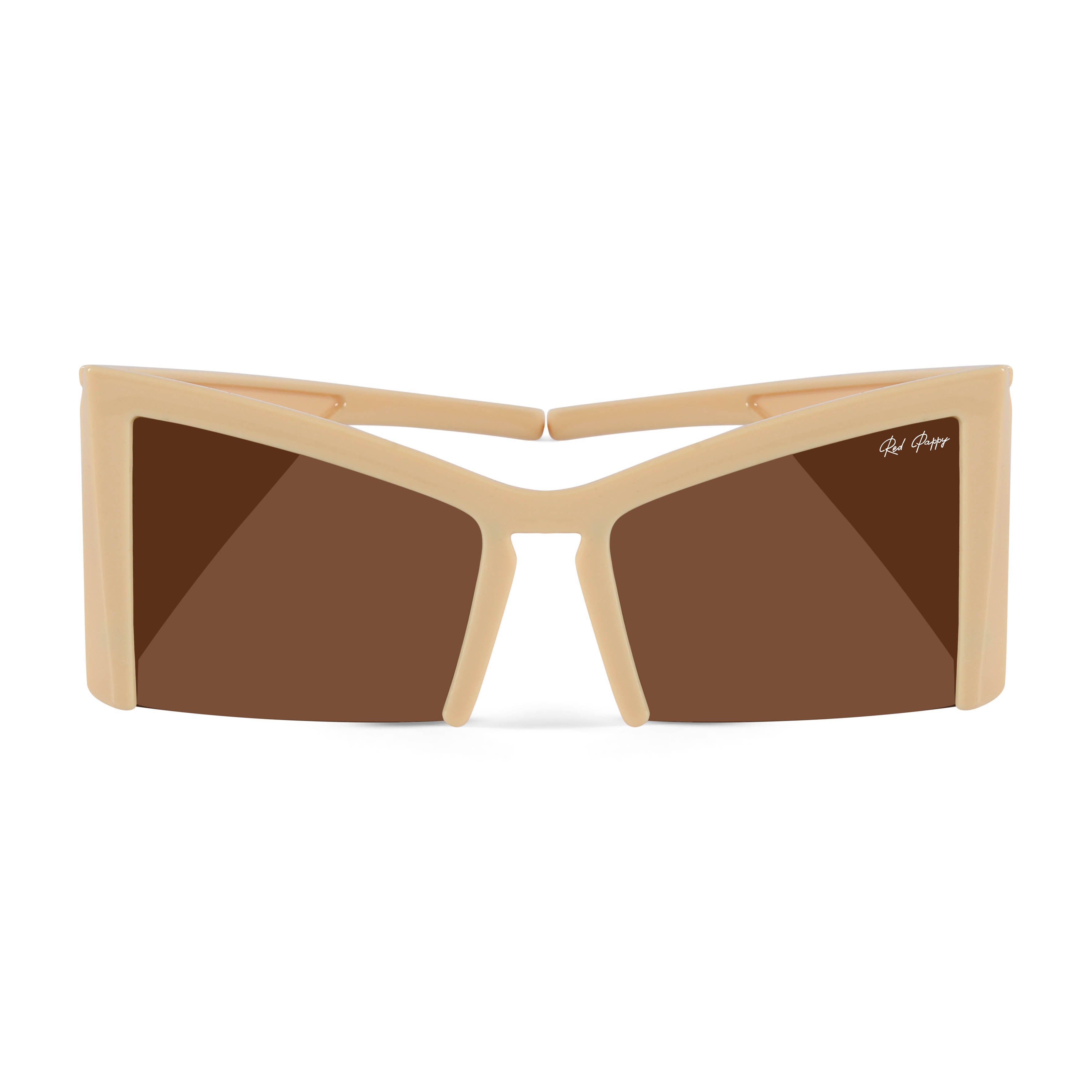 Stellara Brown Cateye Sunglasses