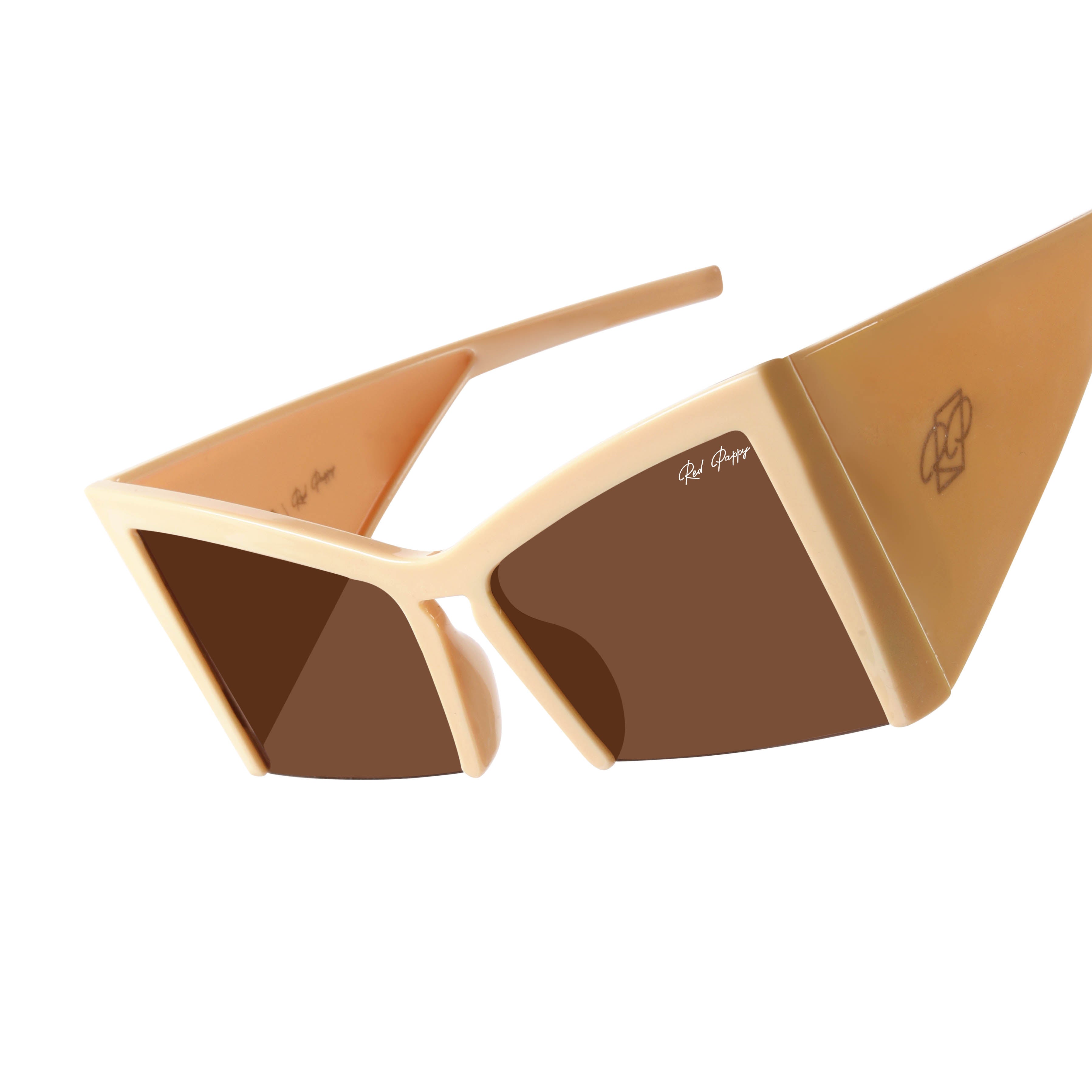 Stellara Brown Cateye Sunglasses