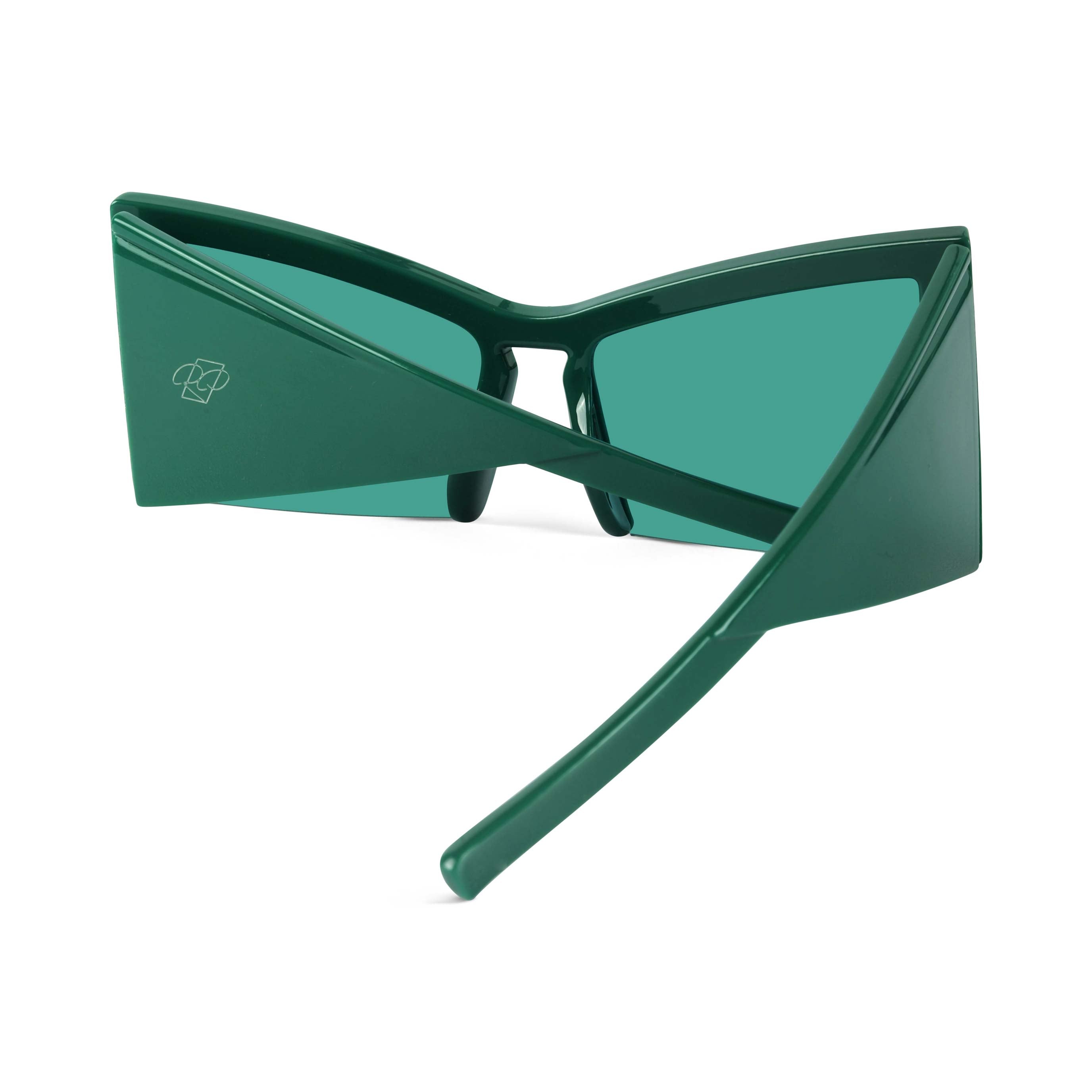 Stellara Green Cateye Sunglasses