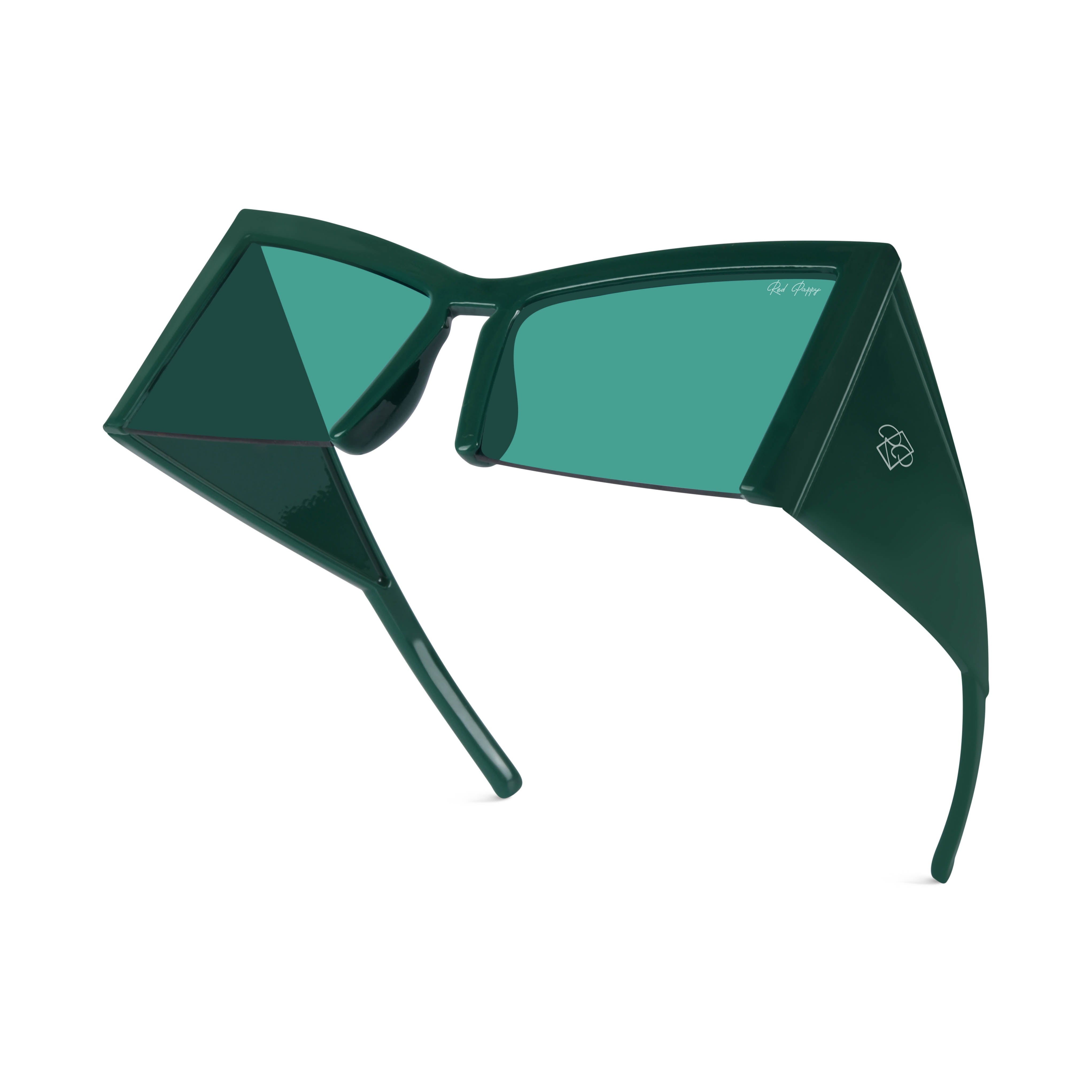 Stellara Green Cateye Sunglasses