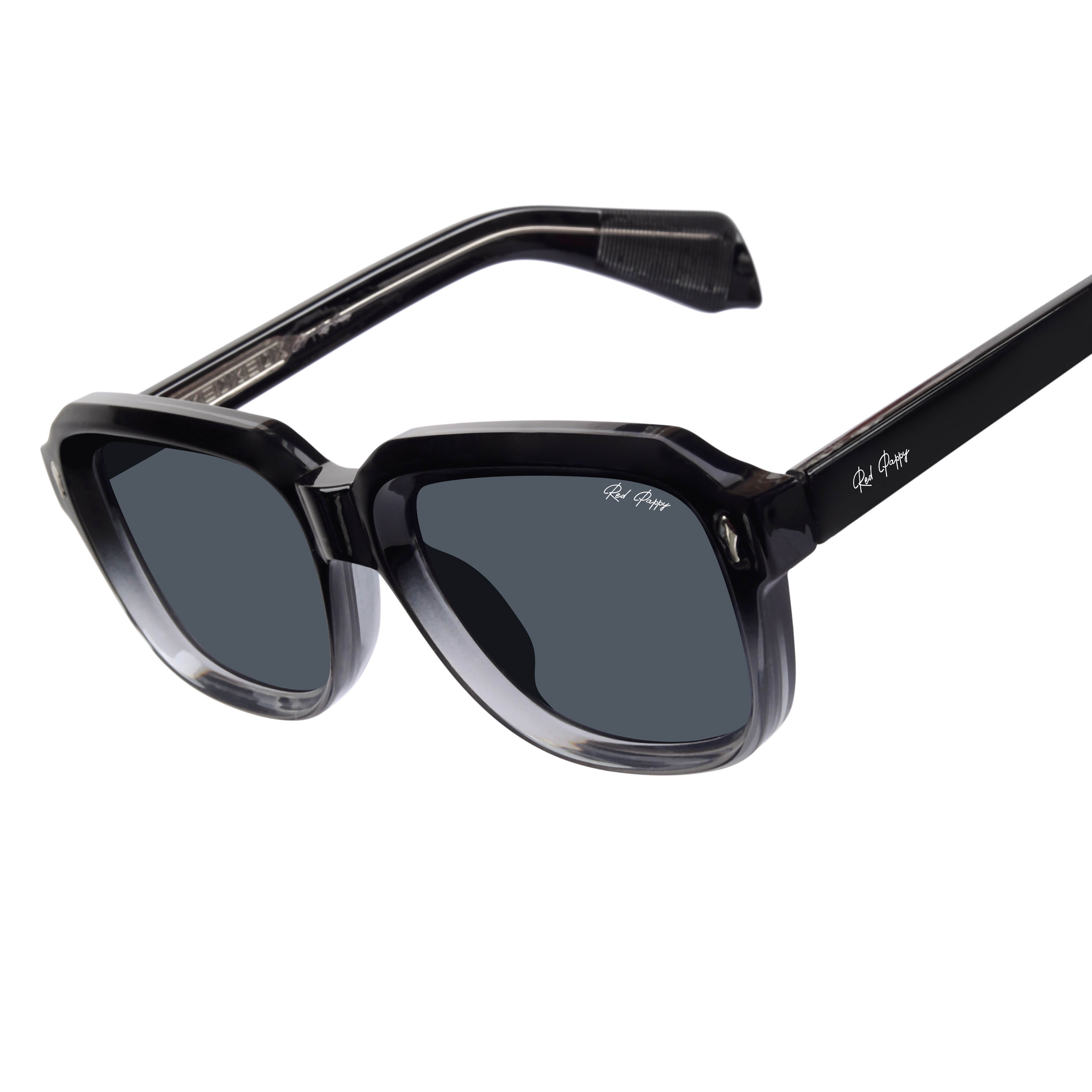 Thryse Black Square Sunglasses