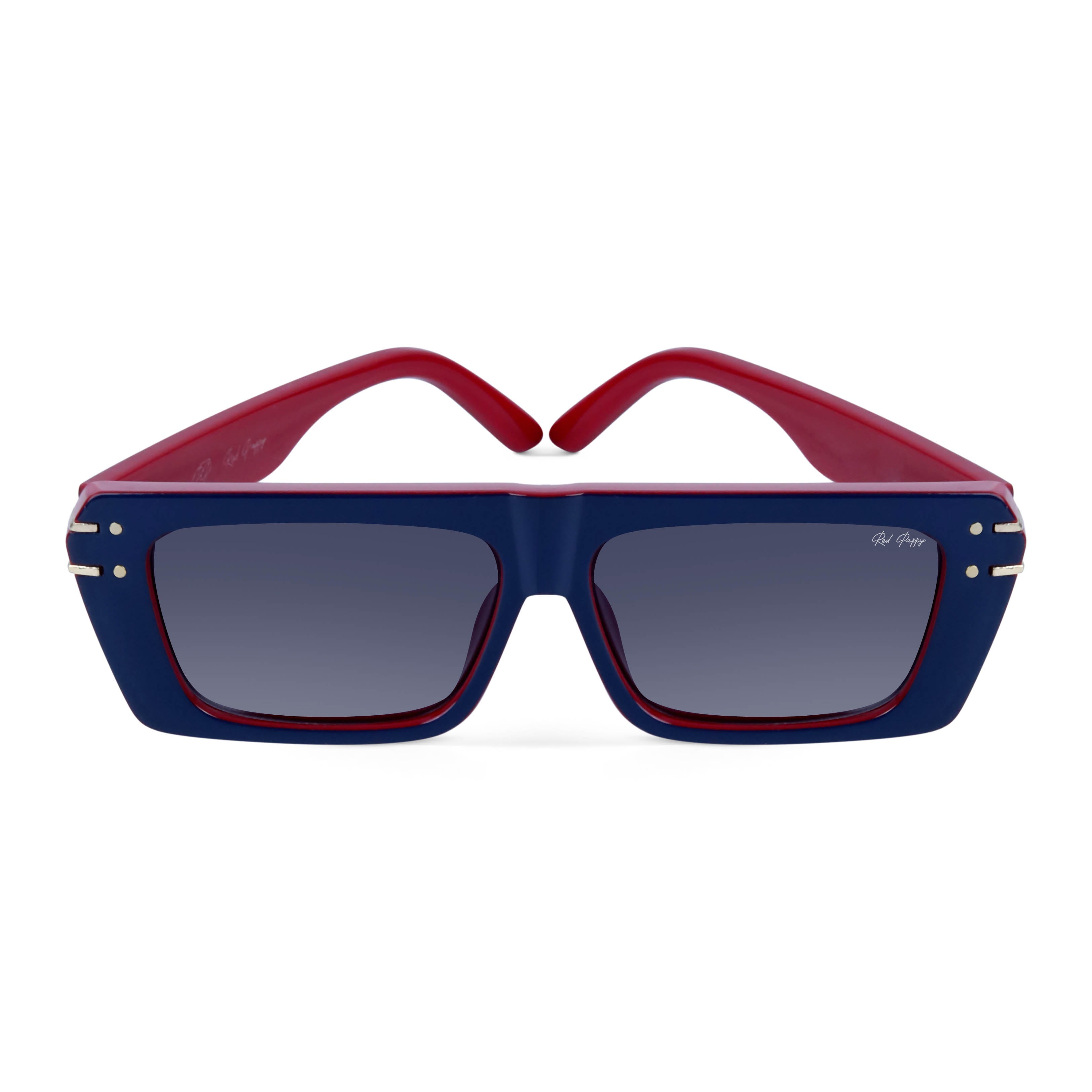 Tyntix Red Rectangle Sunglasses