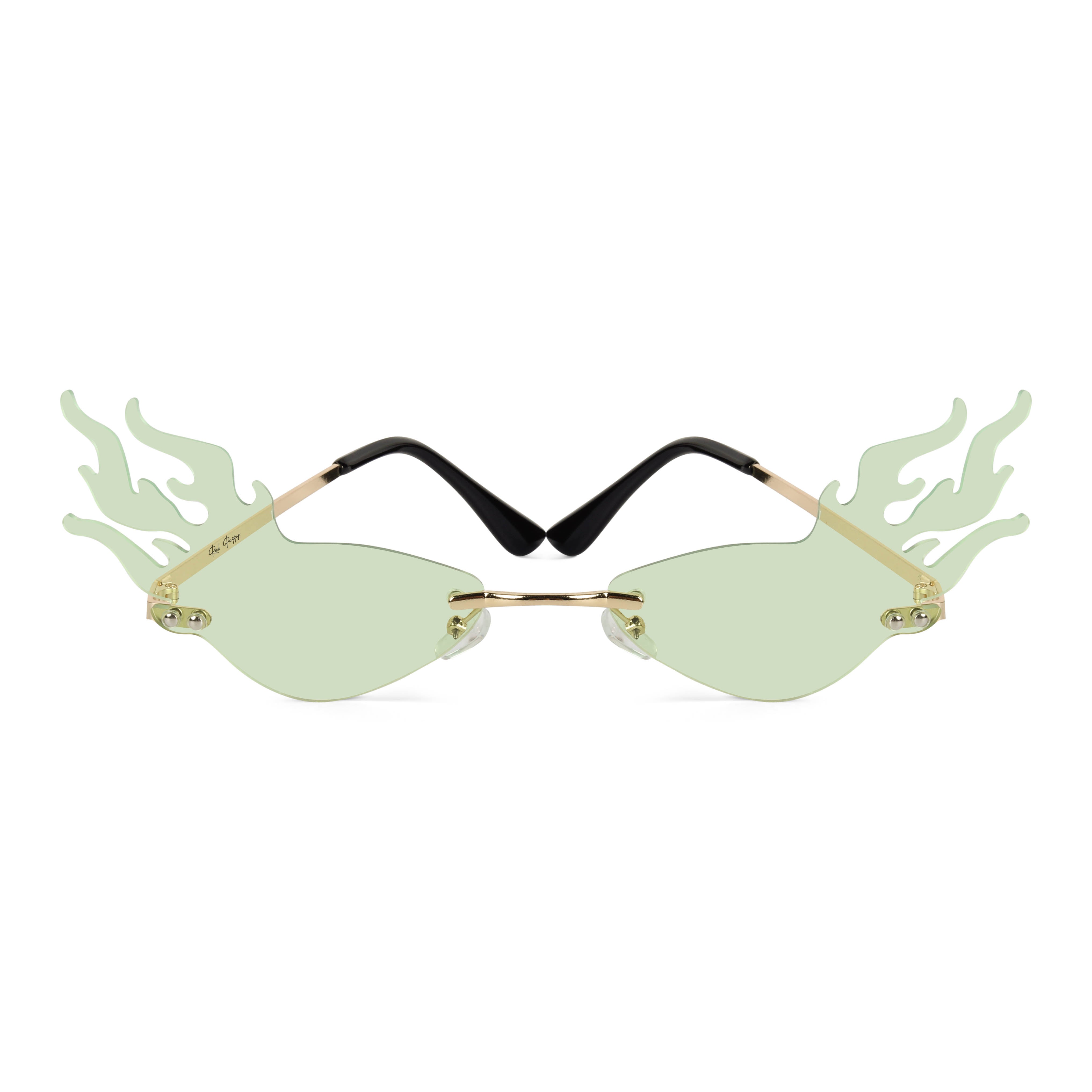 Velora Green Fire Sunglasses