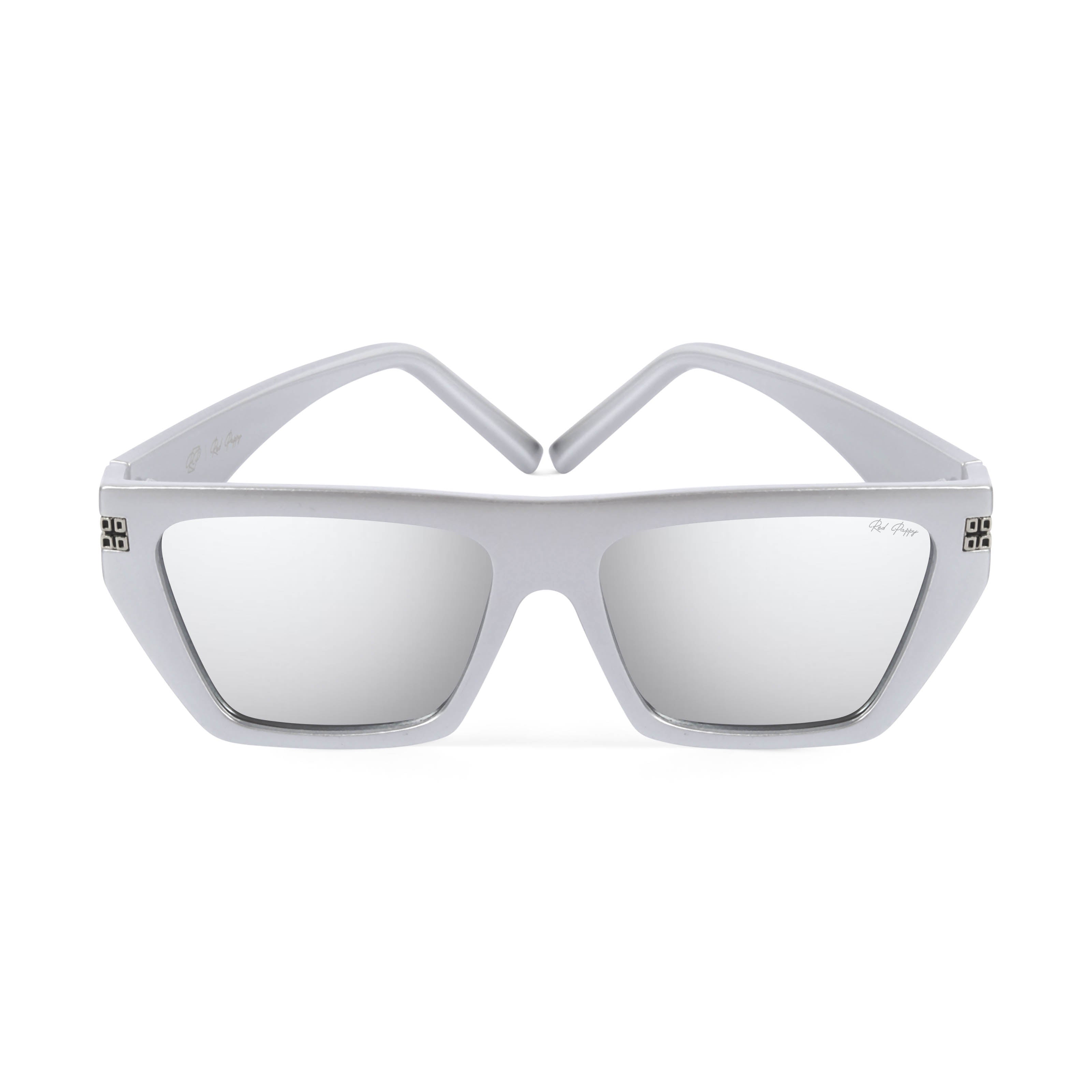 Velsun Mirrored Rectangle Sunglasses