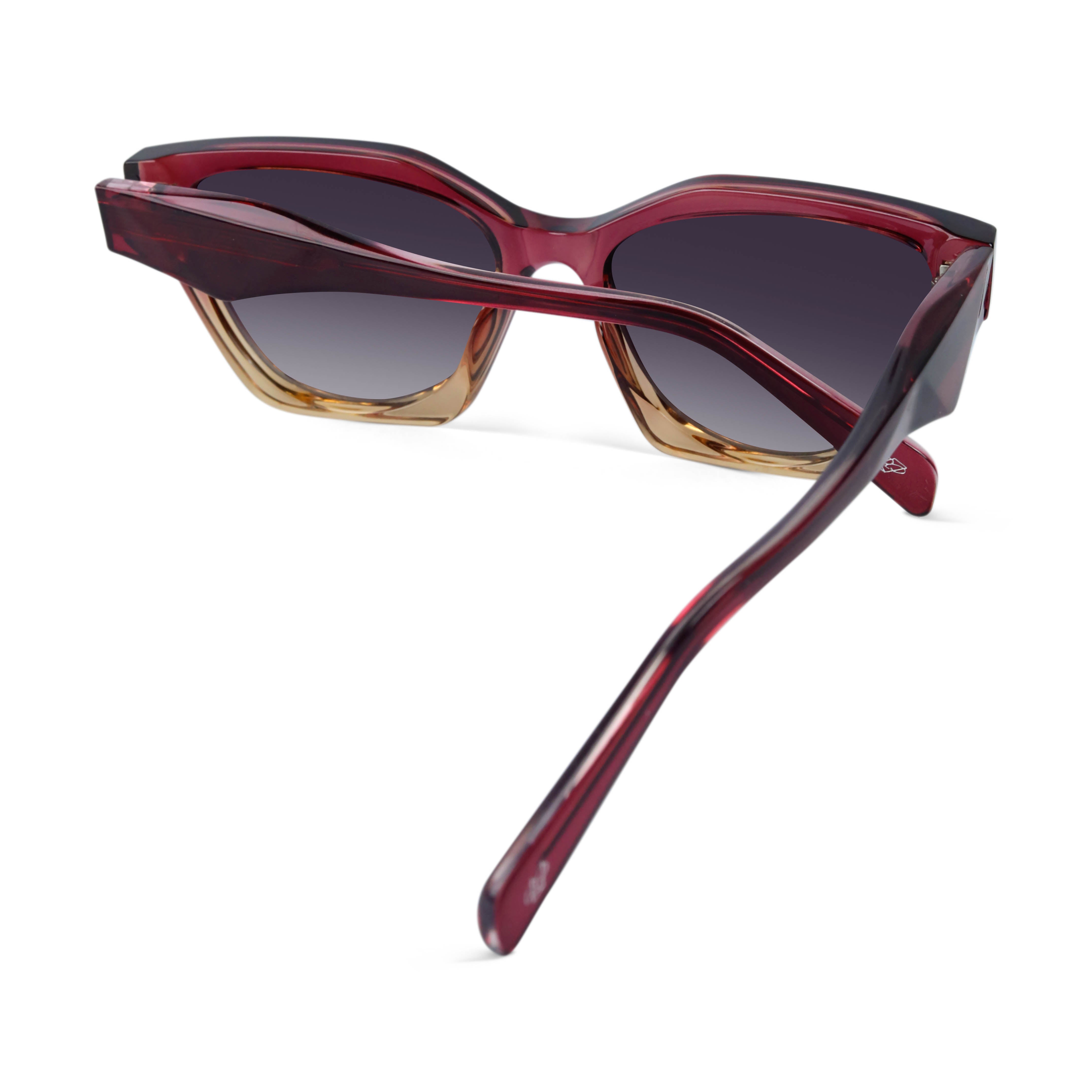 Vespera Black Cateye Sunglasses