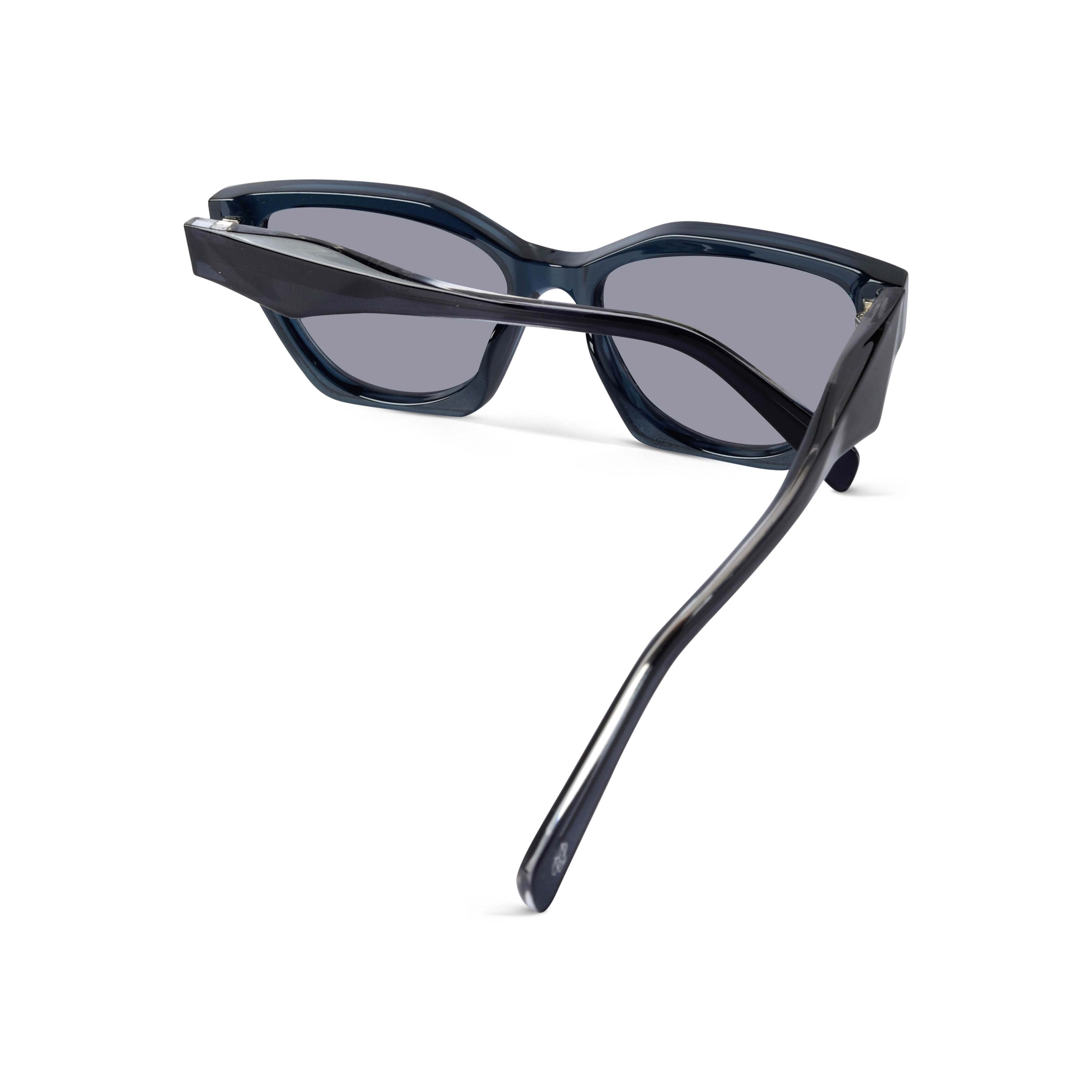 Vespera Blue Cateye Sunglasses