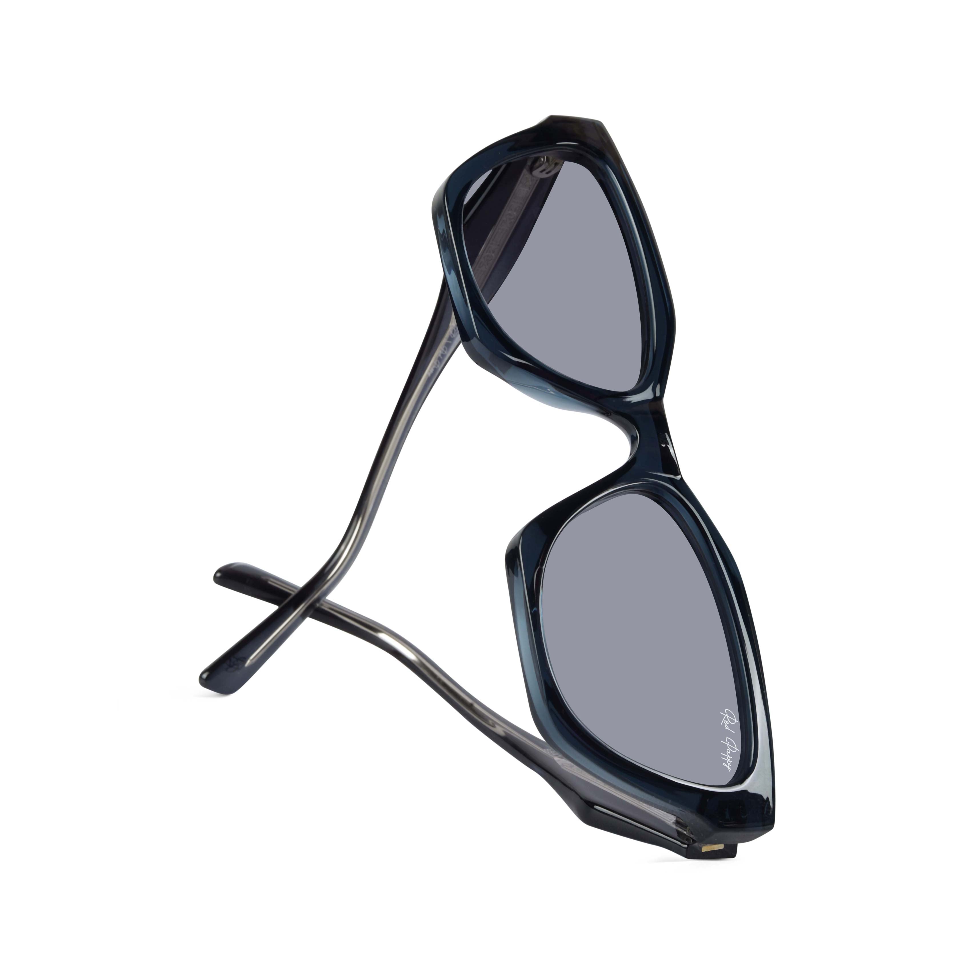 Vespera Blue Cateye Sunglasses