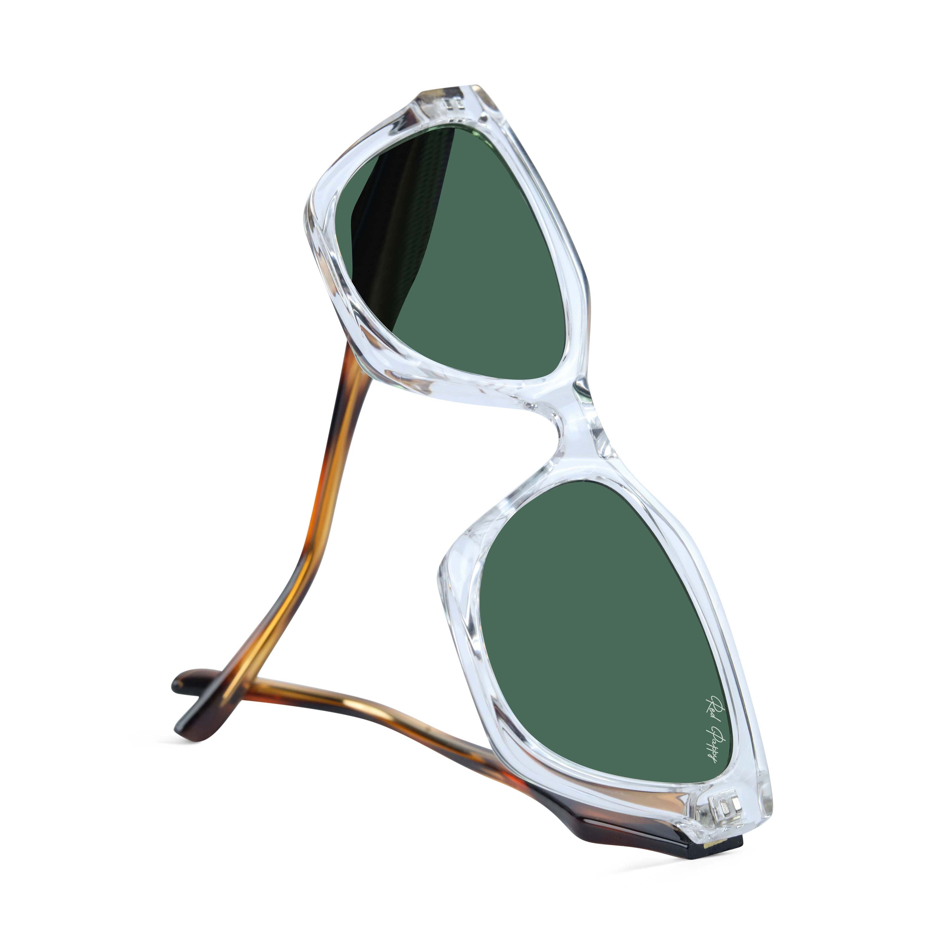 Vespera Green Cateye Sunglasses