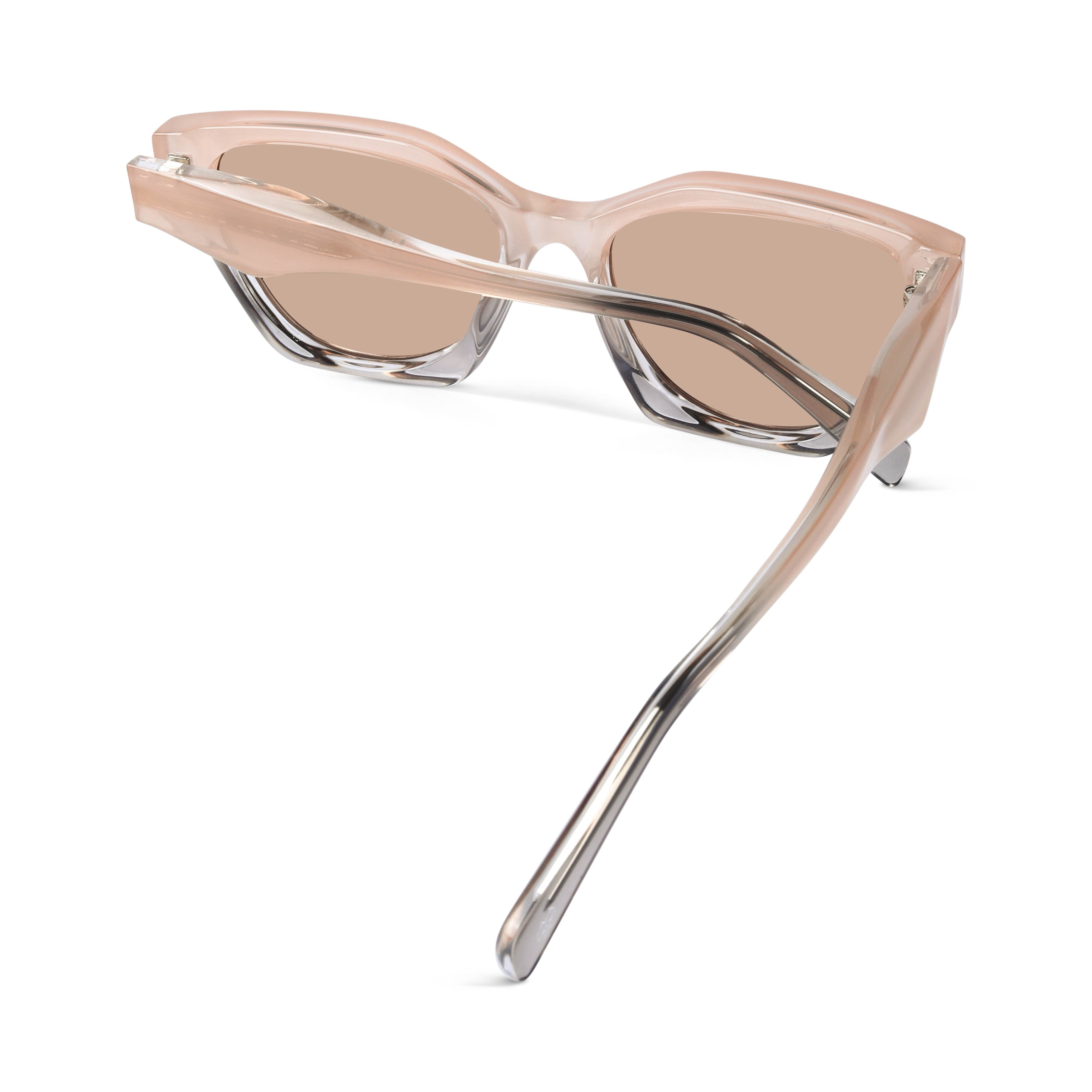 Vespera Peach Cateye Sunglasses