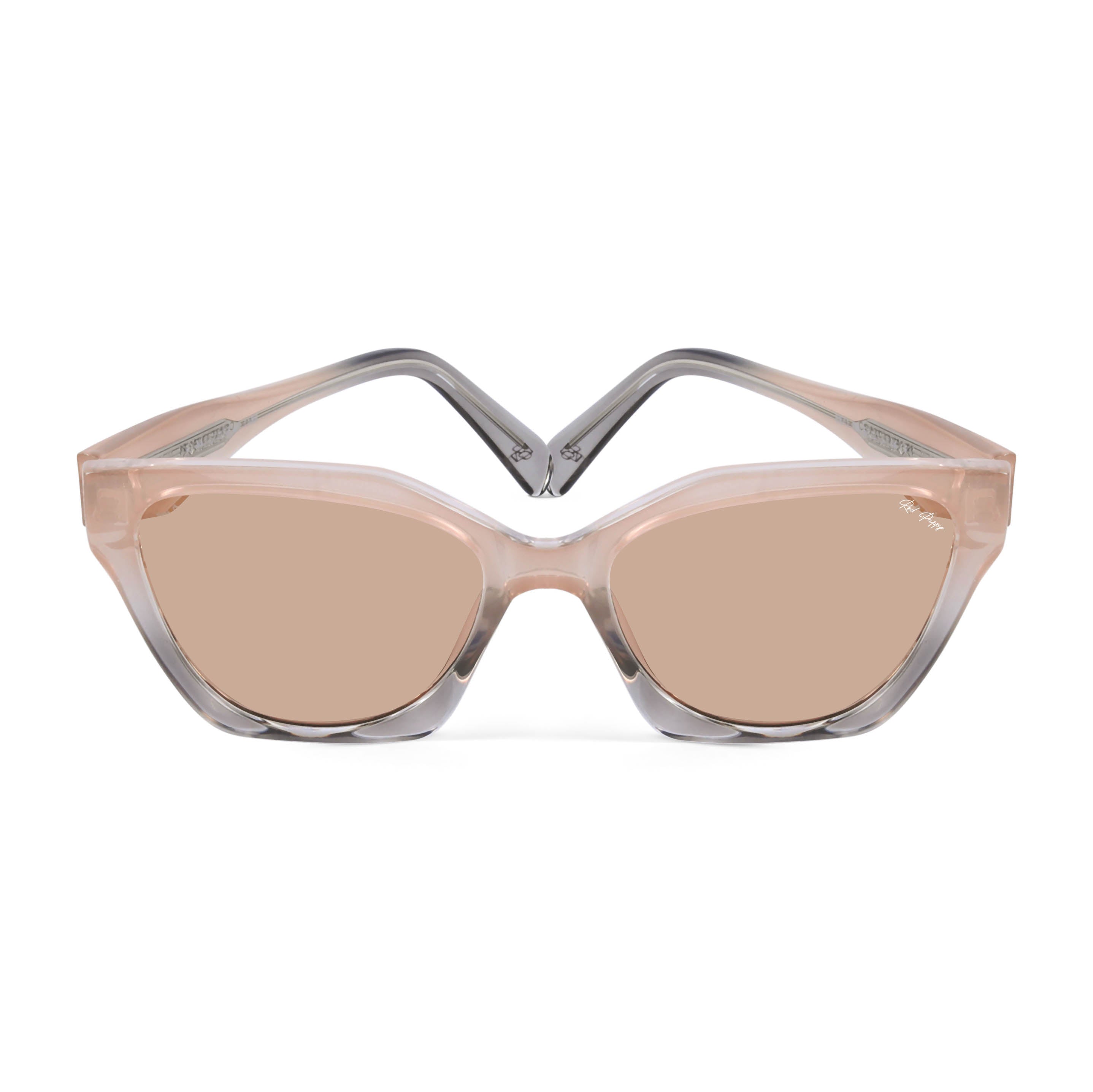 Vespera Peach Cateye Sunglasses