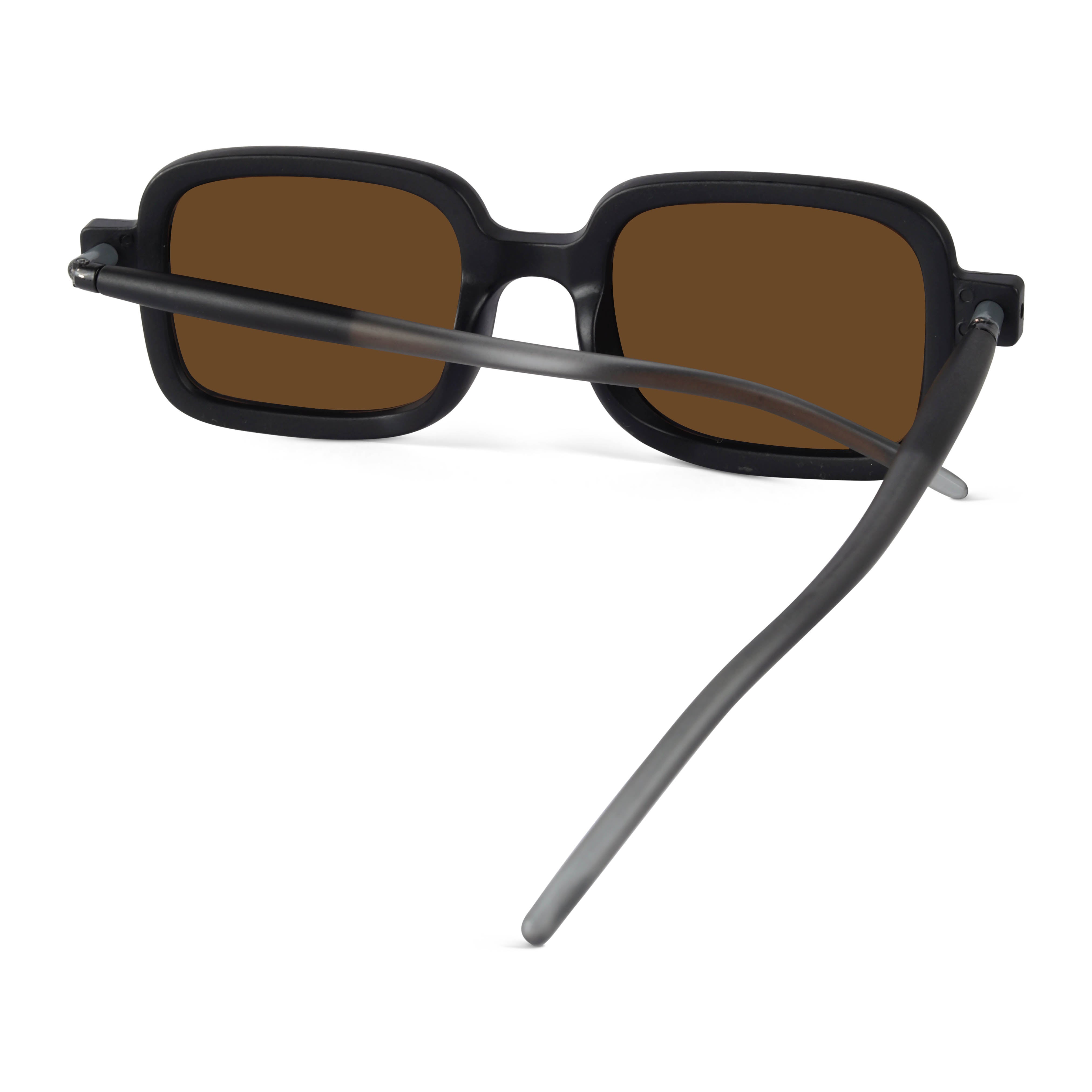 Vexor Brown Square Sunglasses