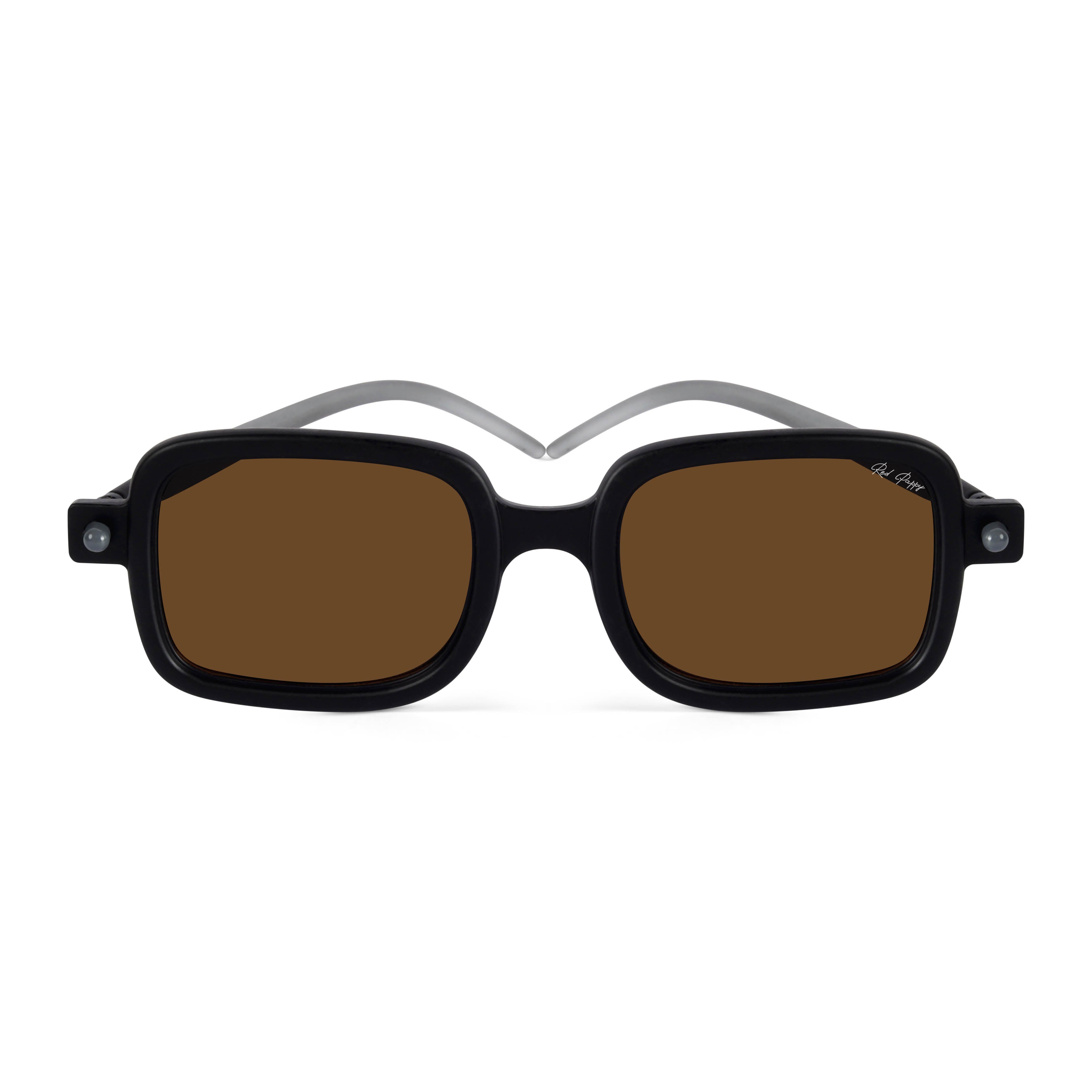 Vexor Brown Square Sunglasses