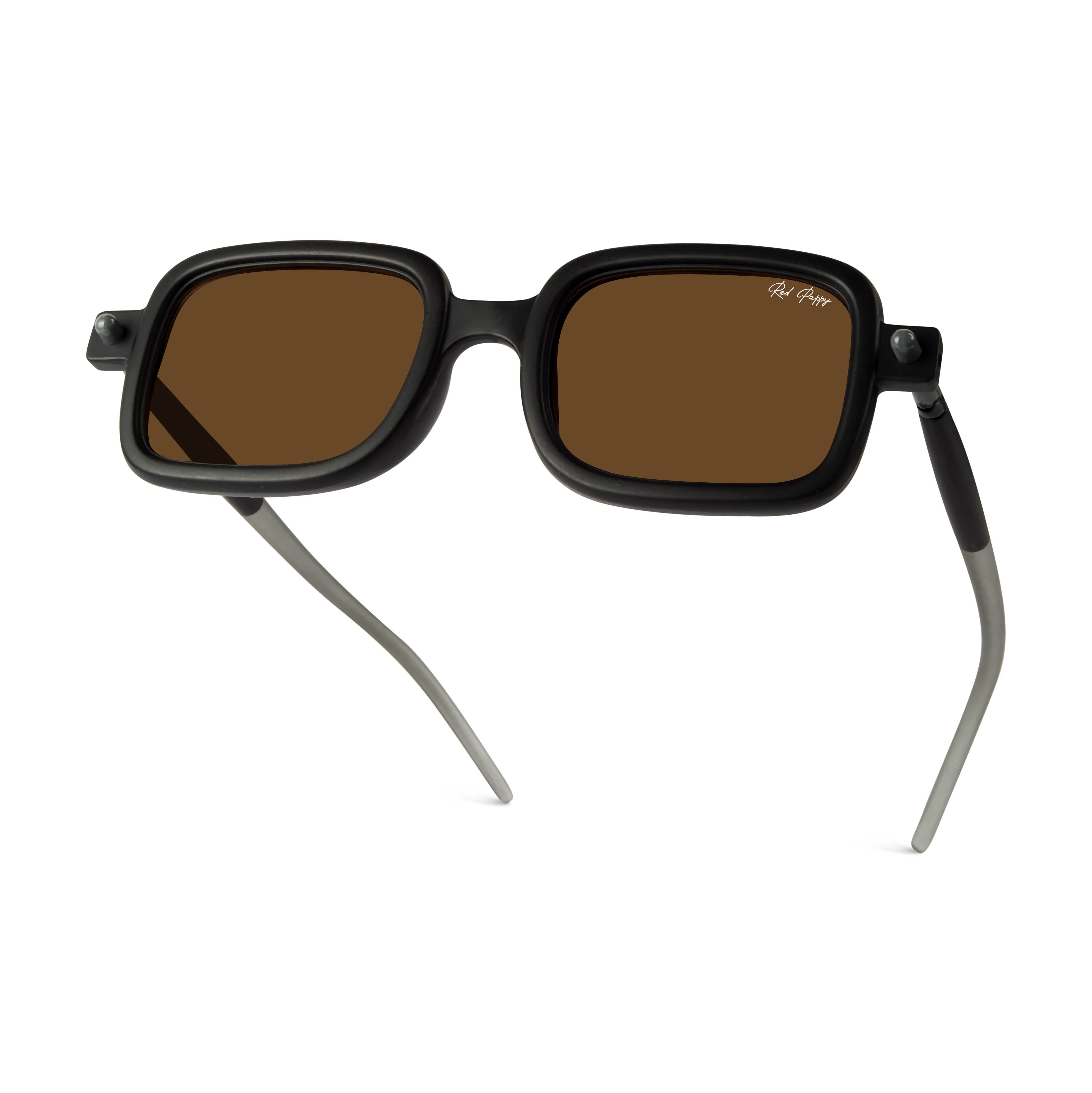 Vexor Brown Square Sunglasses