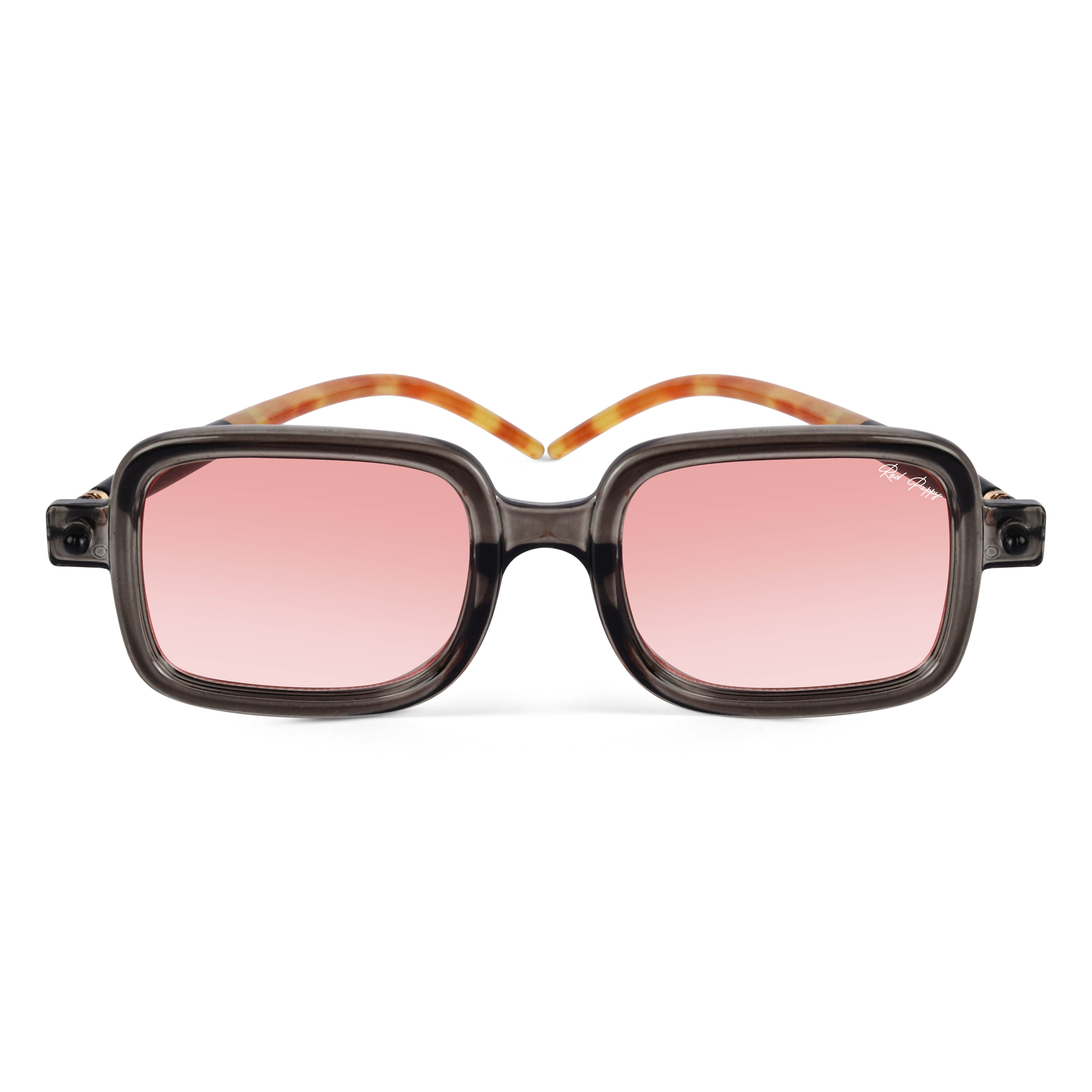 Vexor Red Square Sunglasses