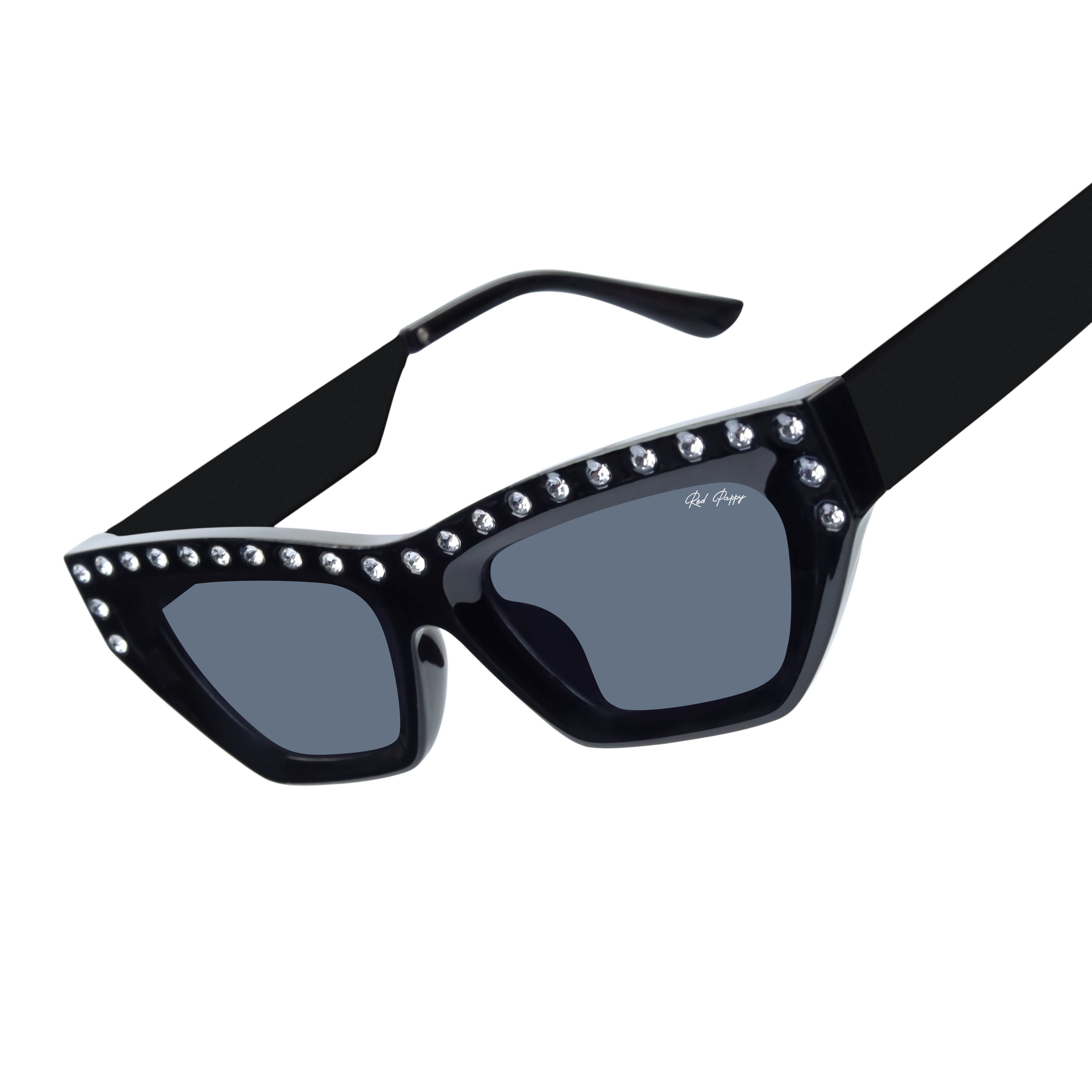 Vivara Black Cateye Sunglasses