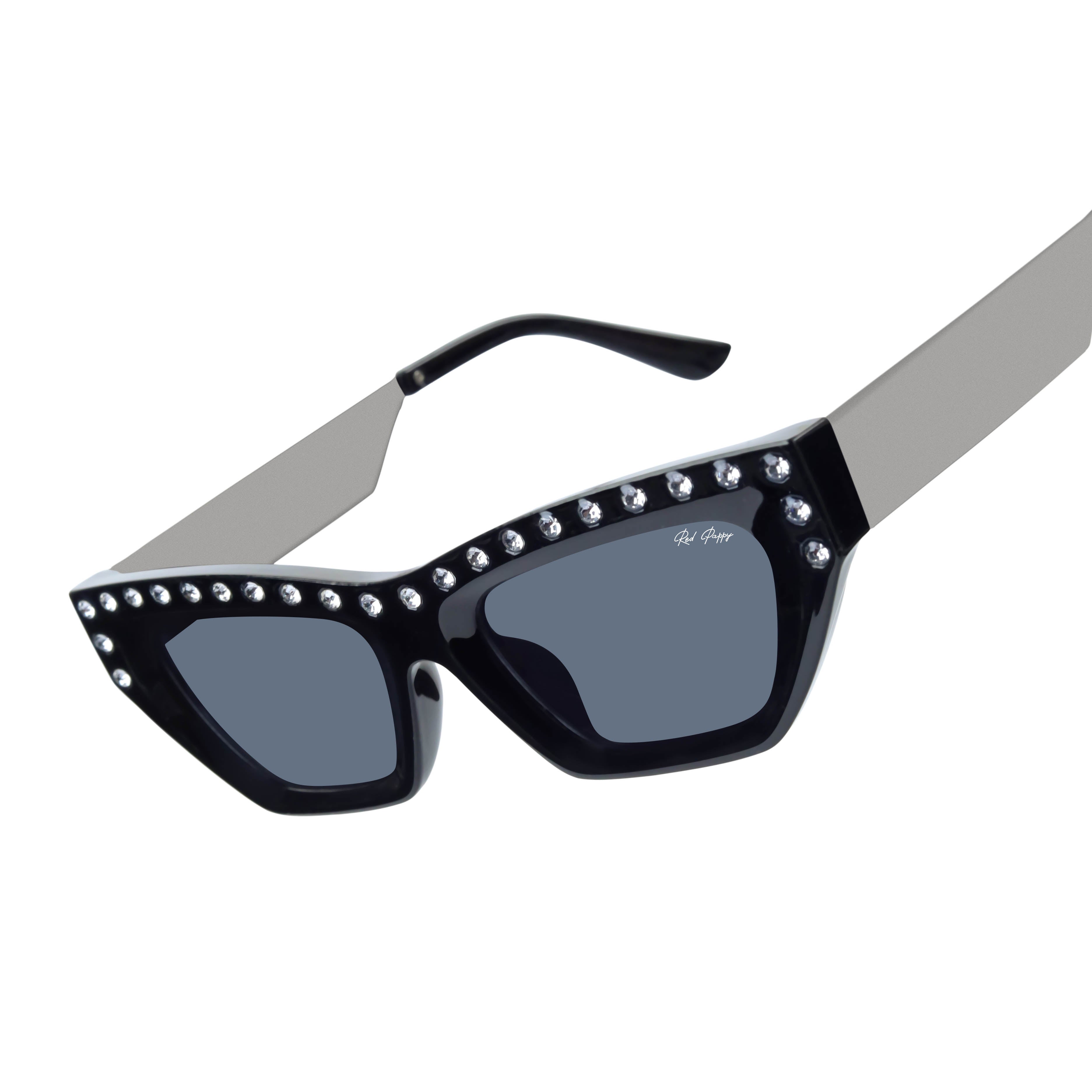 Vivara Silver Cateye Sunglasses