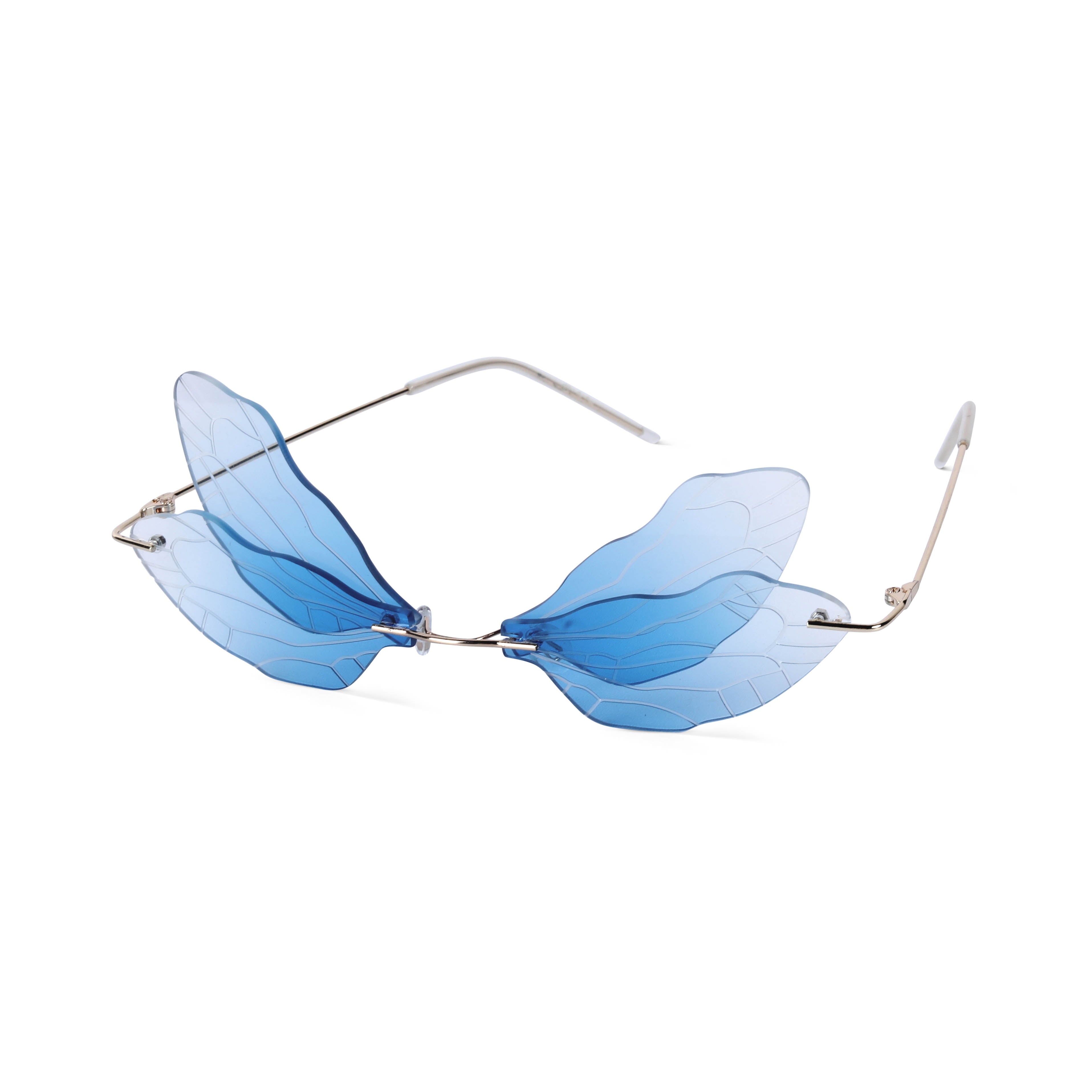 Zanthe Blue Butterfly Sunglasses