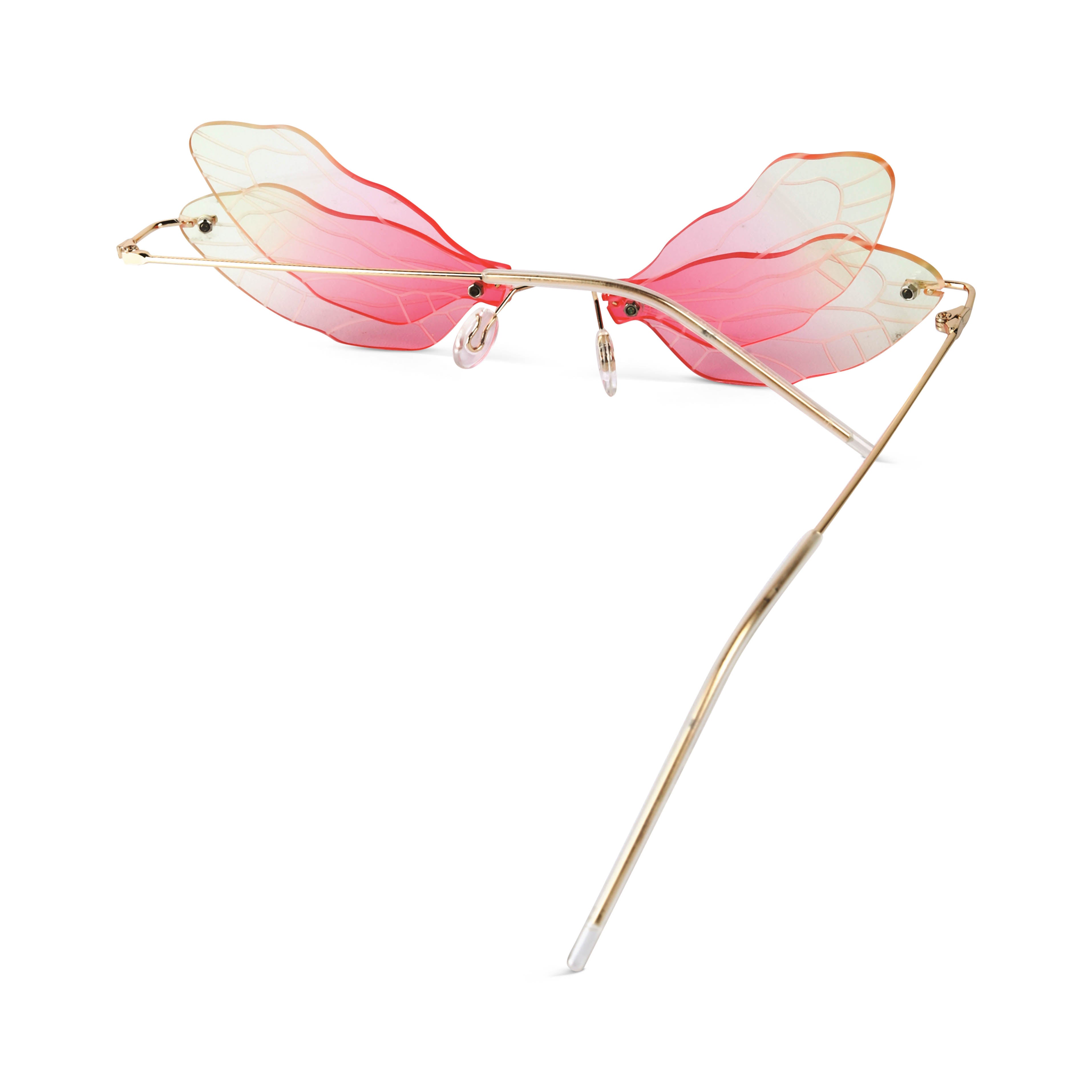 Zanthe Light Pink Butterfly Sunglasses