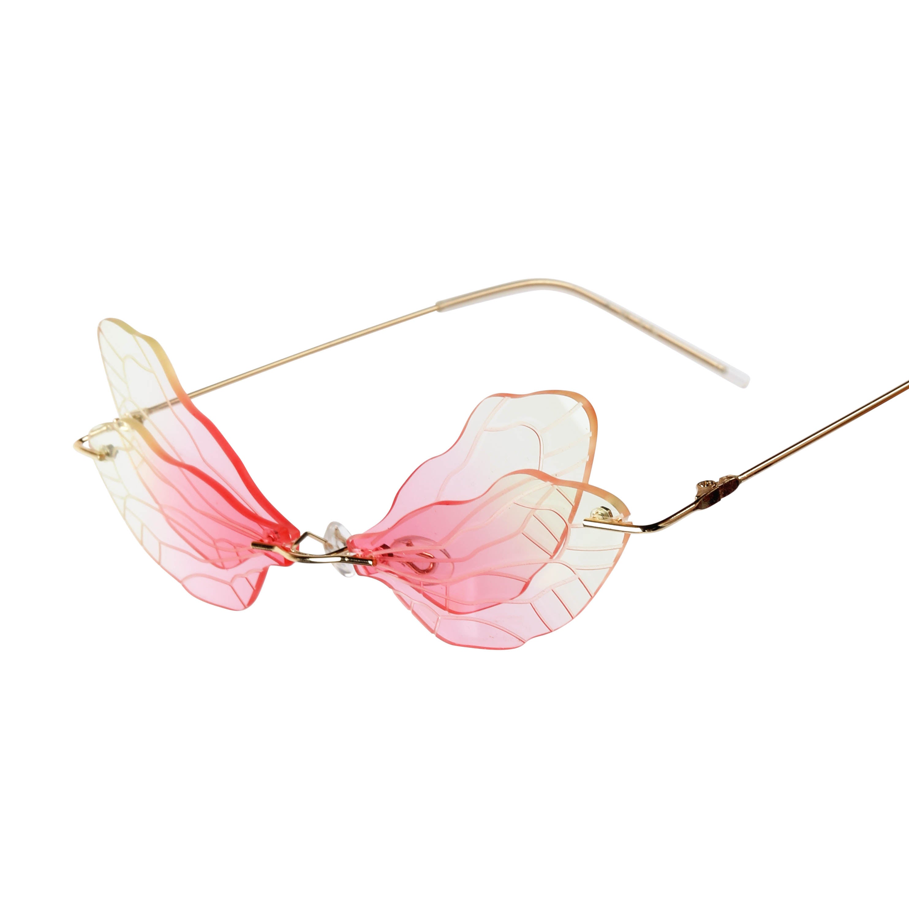 Zanthe Light Pink Butterfly Sunglasses